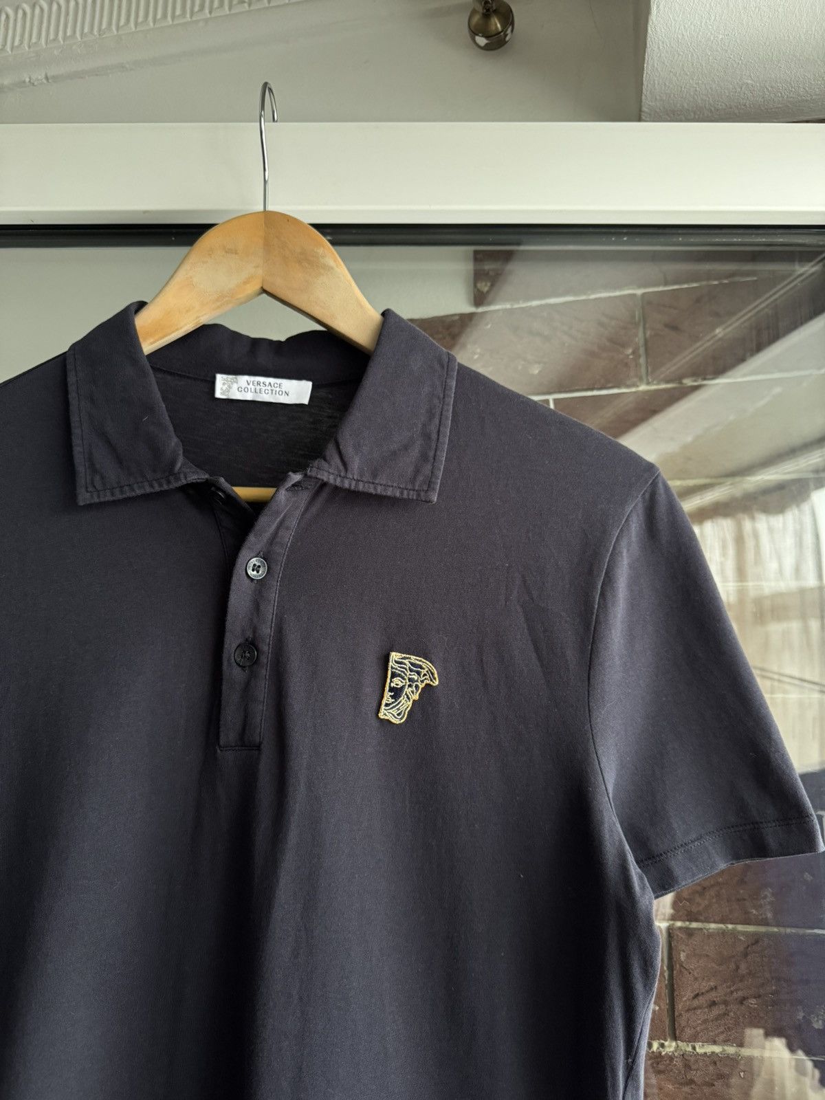 Versace Versace Collection polo tshirt Meduza logo Size US XS / EU 42 / 0 - 5 Thumbnail