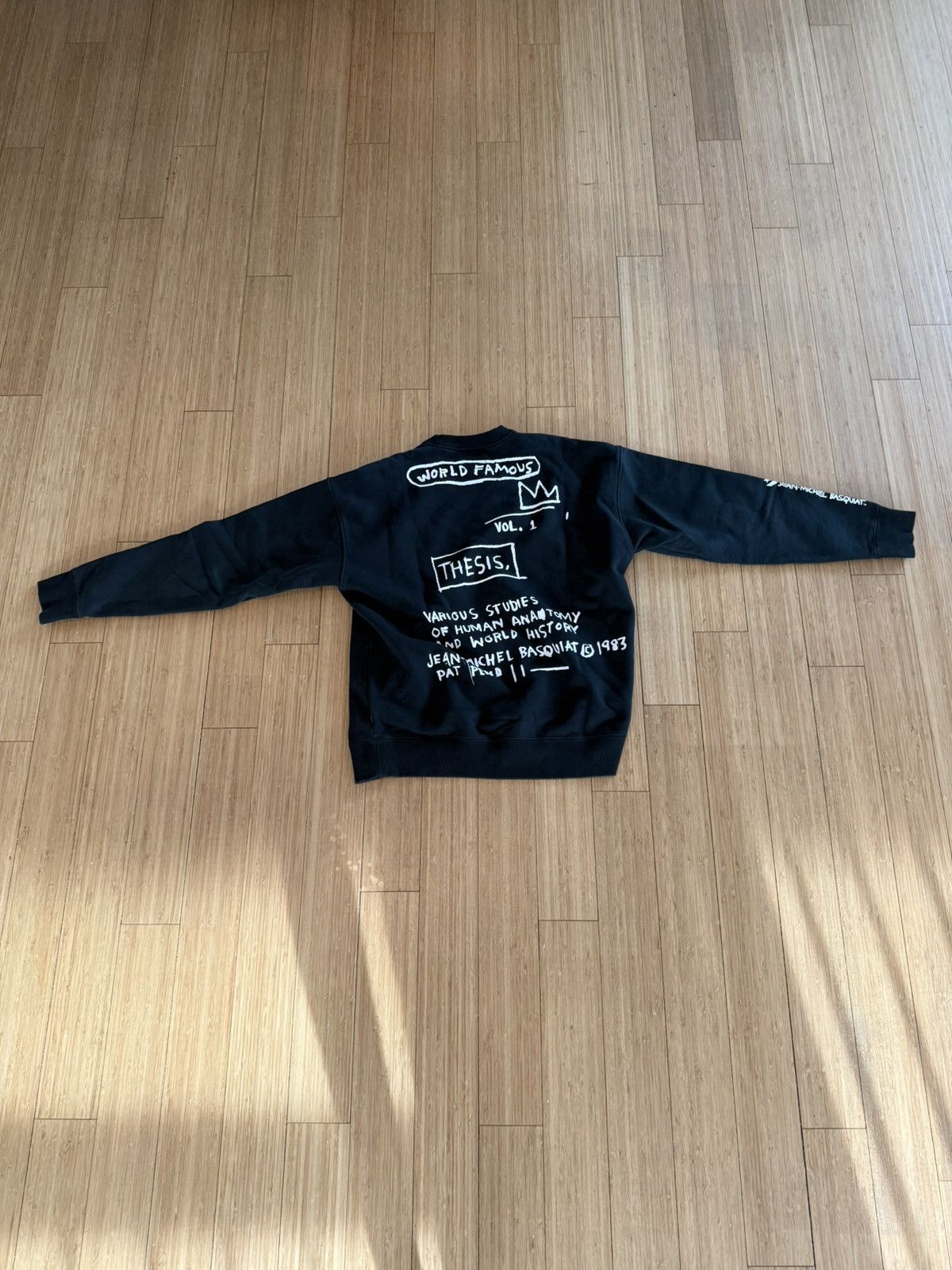 Converse CONVERSE X BASQUIAT SWEATER Size US M / EU 48-50 / 2 - 2 Thumbnail
