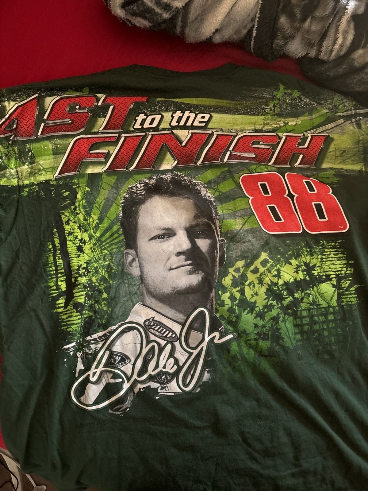 Vintage y2k Dale earnhardt jr nascar racing tee shirt