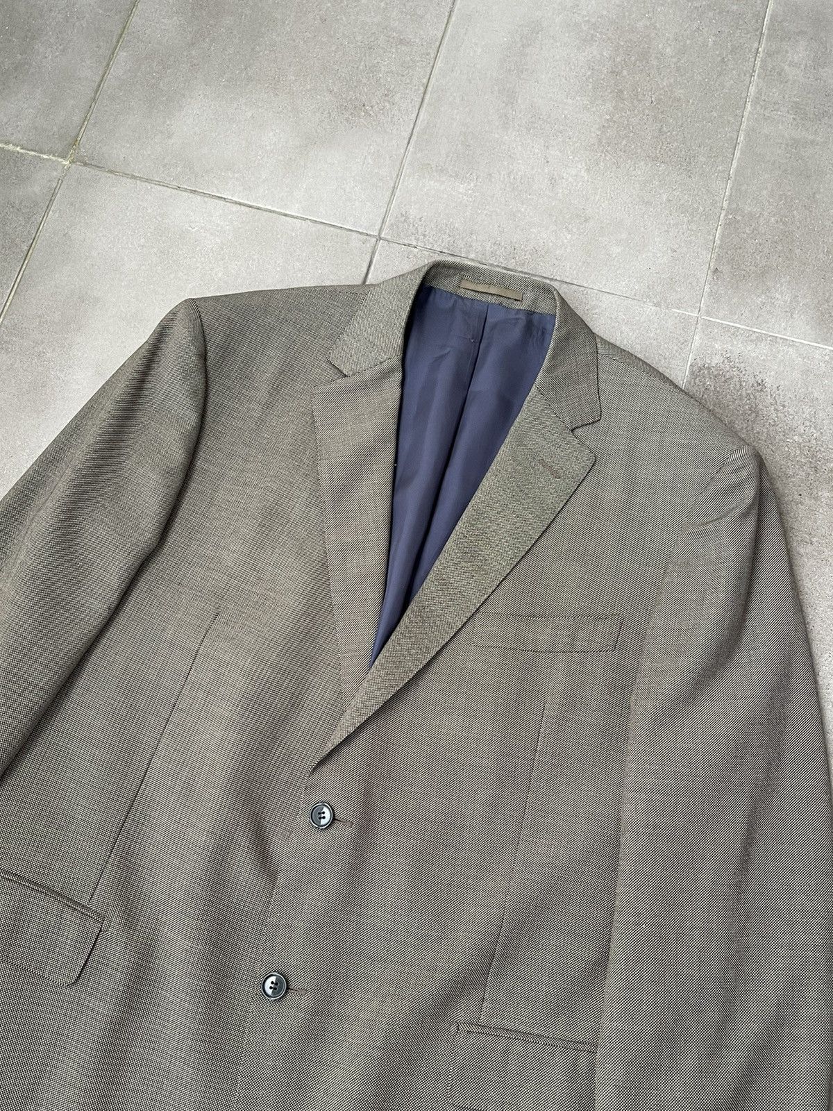 Suitsupply SS10 Suitsupply Grey Wool Casual Blazer Size 50L - 9 Thumbnail