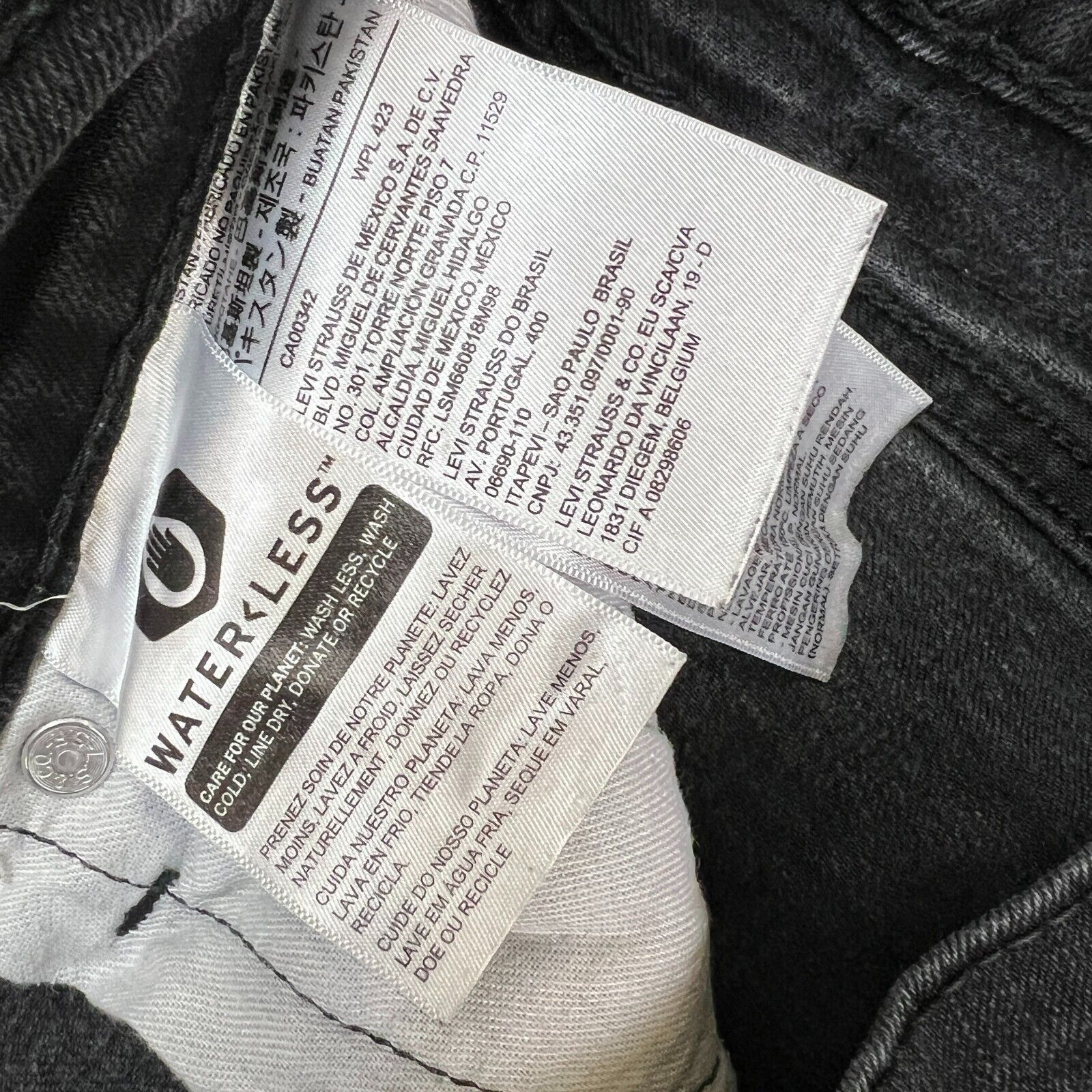 Levi's × Vintage Levi's 502 Jeans 29x32 Regular Taper American Denim Pants Size US 29 - 8 Thumbnail