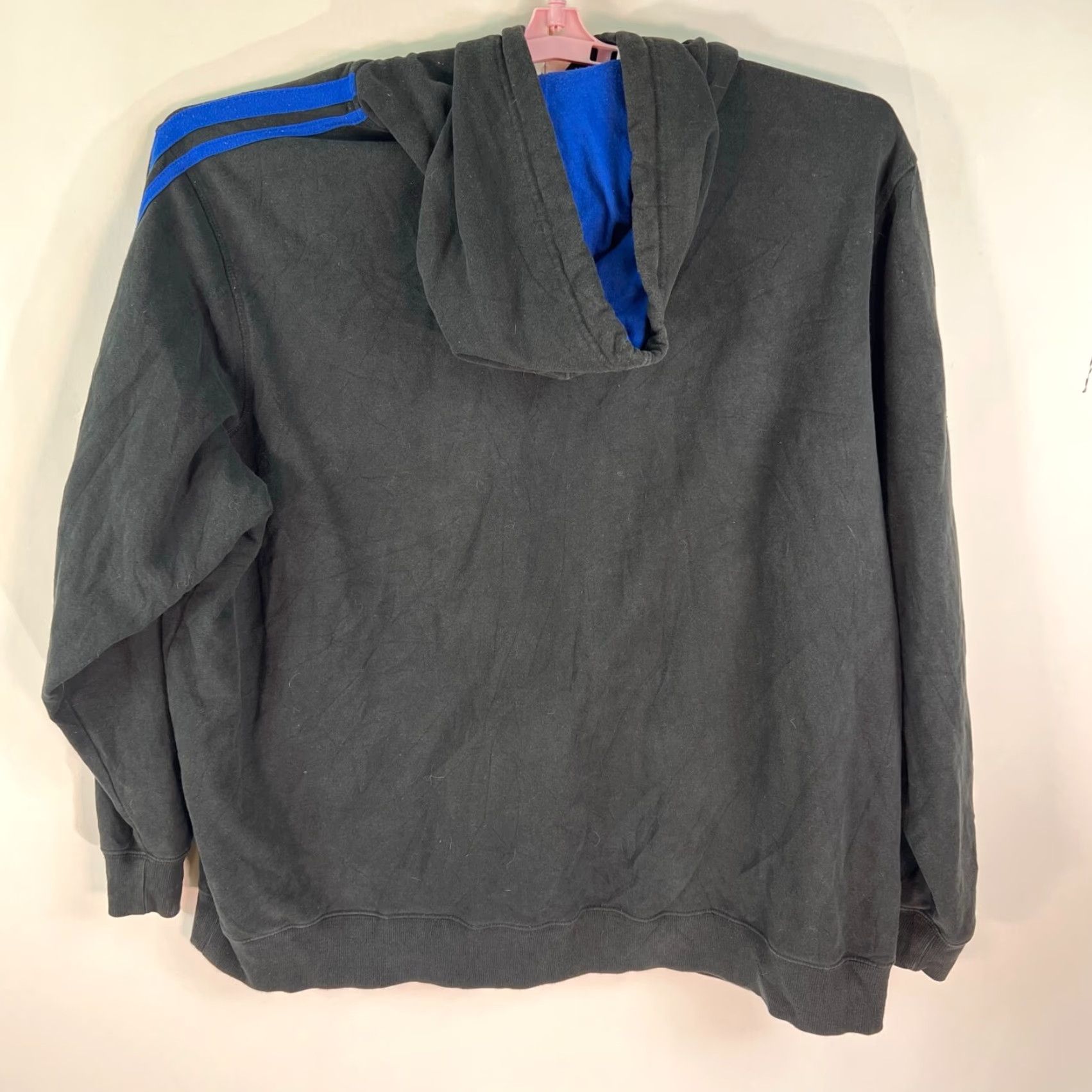Starter VINTAGE Starter Hoodie Mens Size 3XL Black Reverse Weave Stripe Logo VTG Size US XXL / EU 58 / 5 - 6 Thumbnail