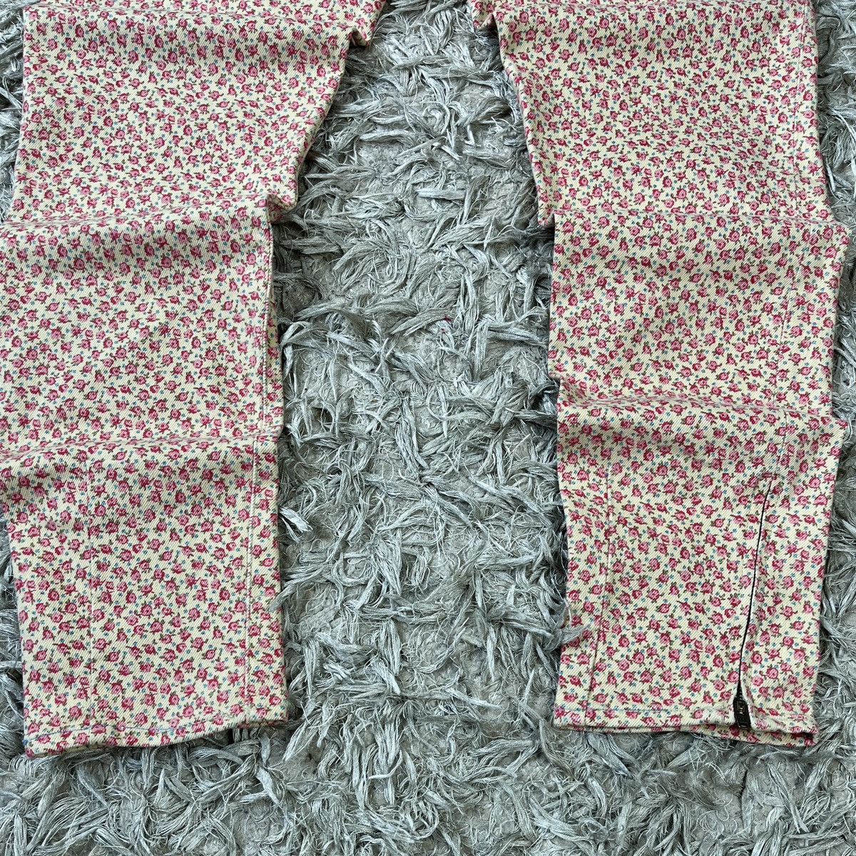 Denim & Supply Ralph Lauren Ralph Lauren Floral Pants Pink Flower Denim Supply Very Rare Size 30" / US 8 / IT 44 - 8 Thumbnail