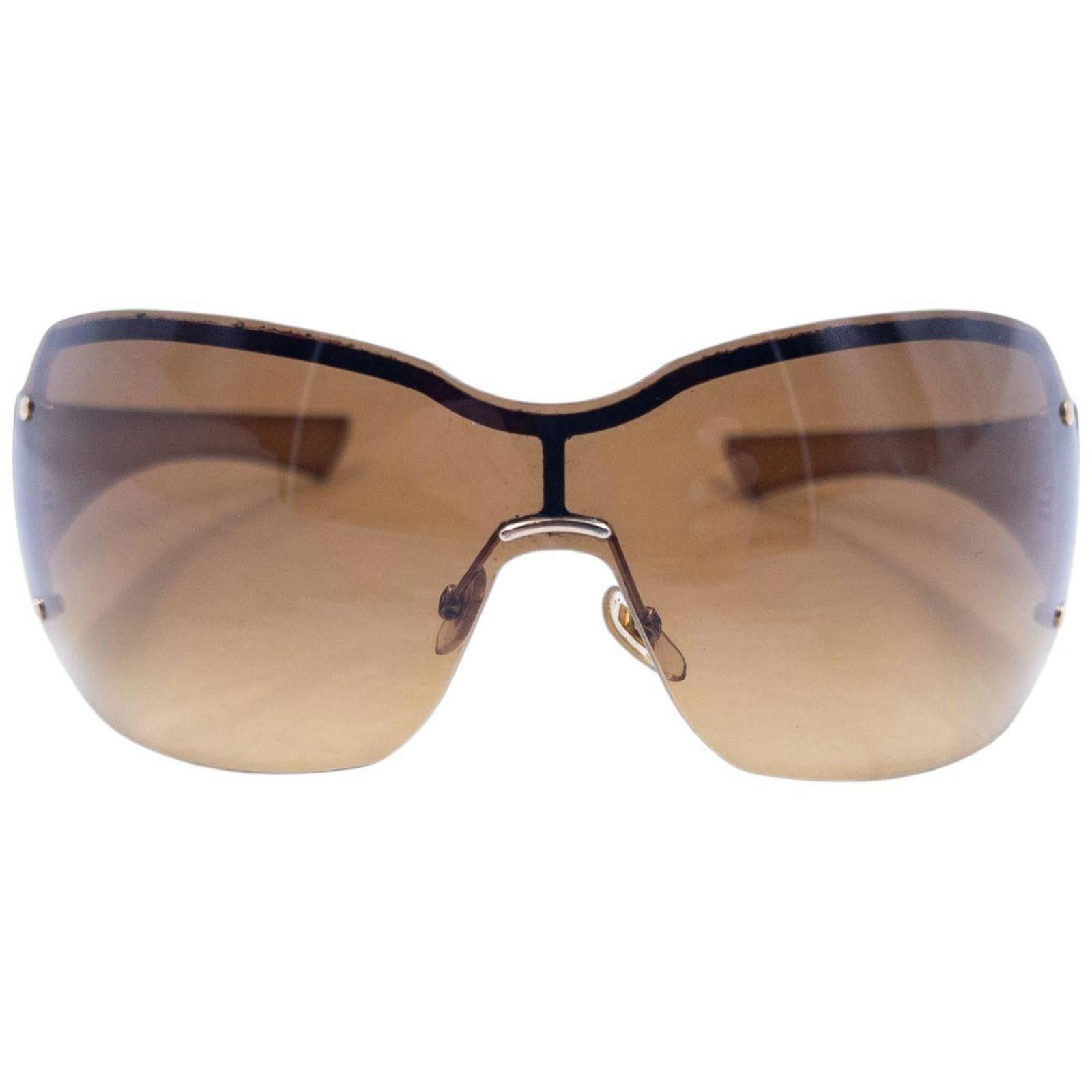 Gucci Vintage 2000s Gucci Monogram Sunglasses Size ONE SIZE - 2 Thumbnail