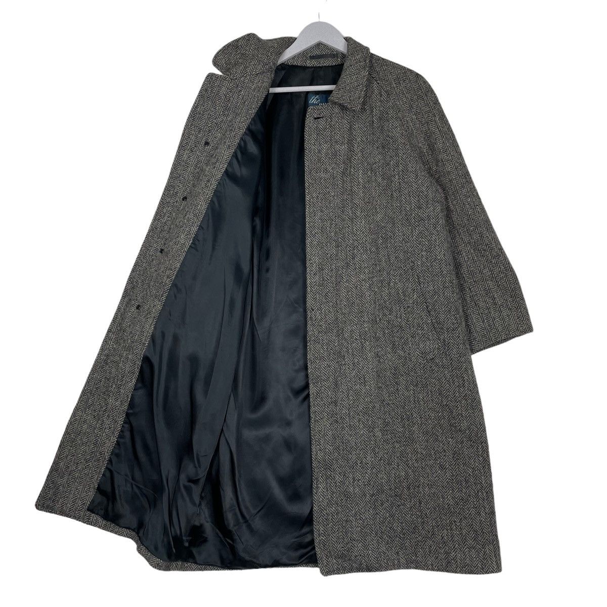 Harris Tweed × Japanese Brand 💥HARRIS TWEED HERRINGBONE LONG JACKET Size US M / EU 48-50 / 2 - 1 Thumbnail