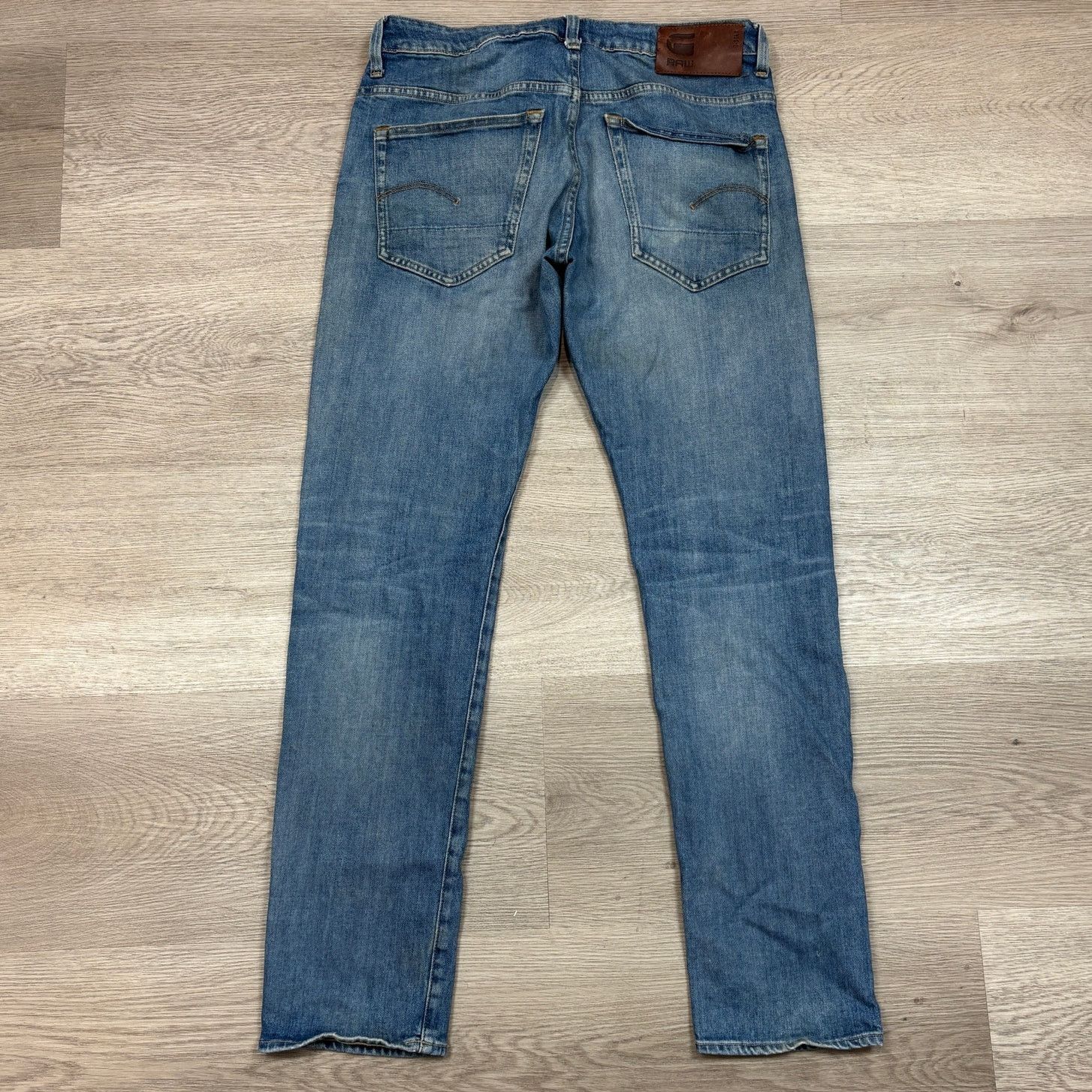 G-Star G Star Raw 3301 Slim Jeans Men's 31x31 Minimalist Casual Size US 31 - 3 Thumbnail