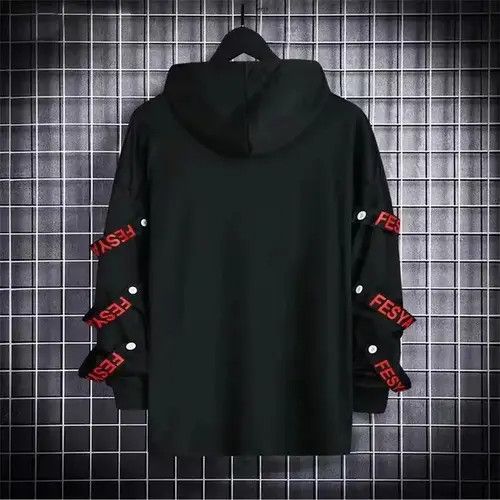 VIBE Black Hoodie Top Size US M / EU 48-50 / 2 - 4 Thumbnail