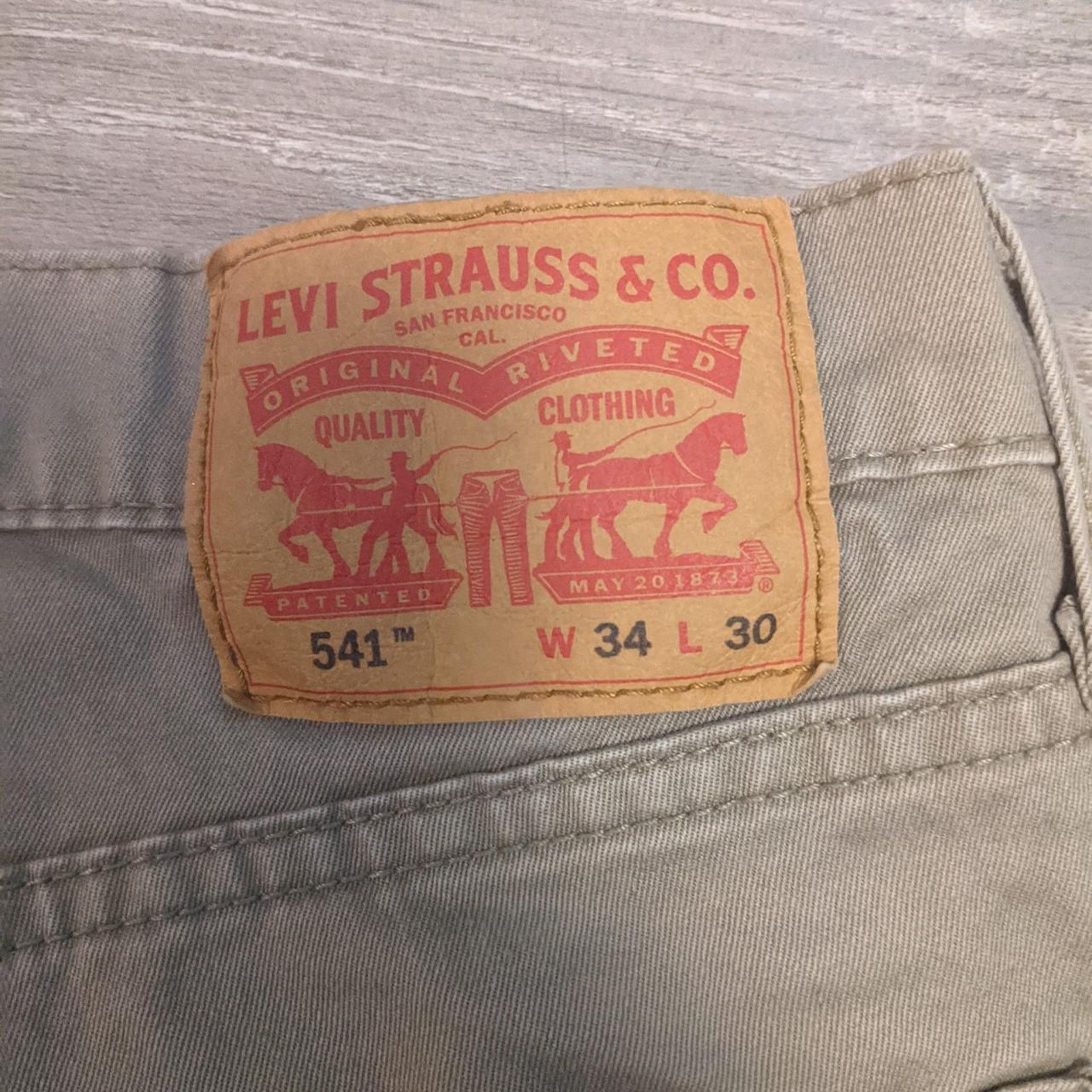 Levi's Levis 542 Cutoff Denim Shorts Size US 34 / EU 50 - 2 Thumbnail