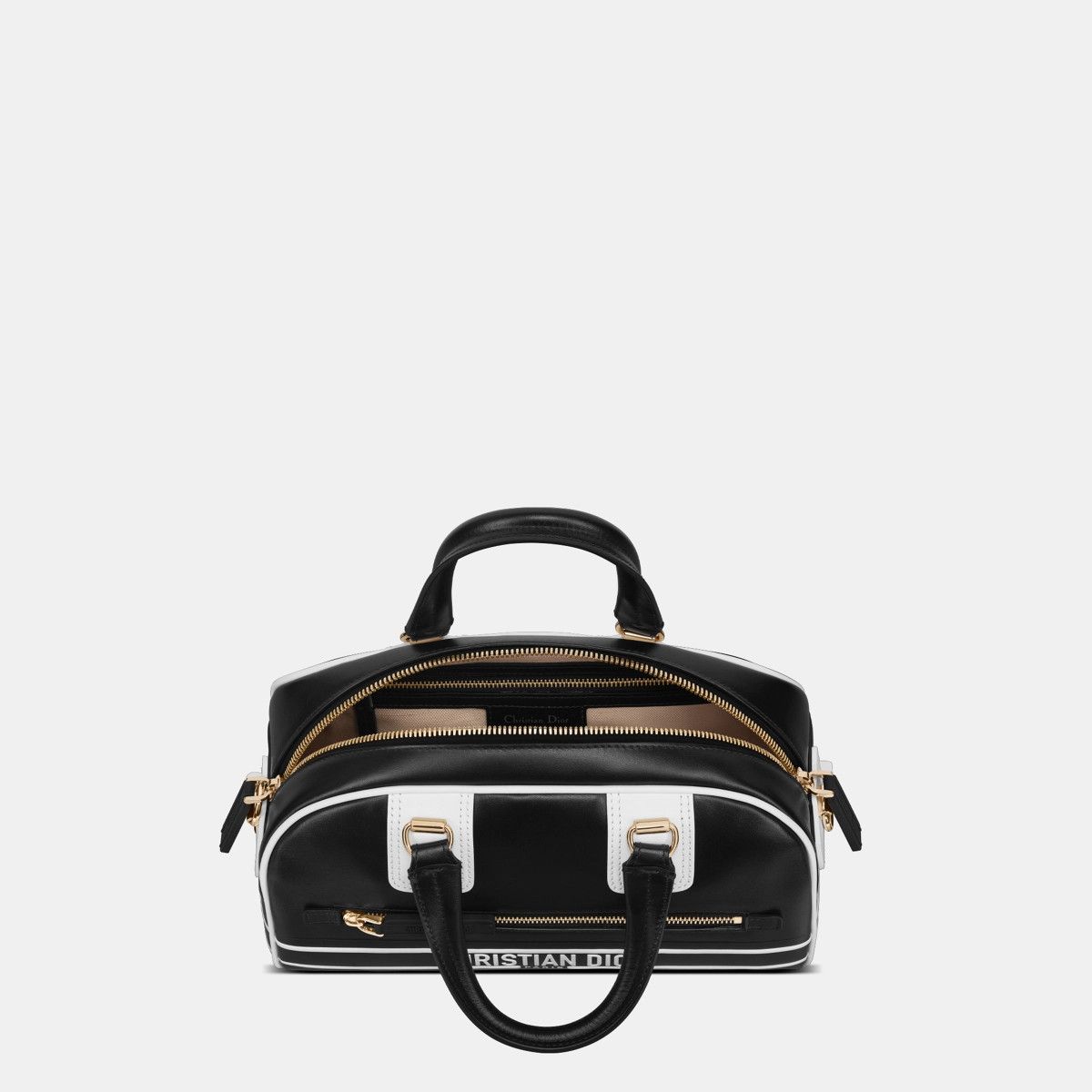 Dior o1bcso1str1124 Size: OS /Vibe Zip Bowling Bag in Black Size ONE SIZE - 3 Thumbnail