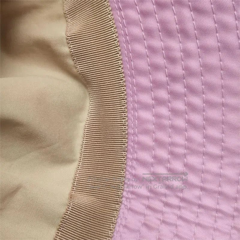 Prada Prada Pink Triangle Logo Bucket Hat. Size ONE SIZE - 8 Thumbnail