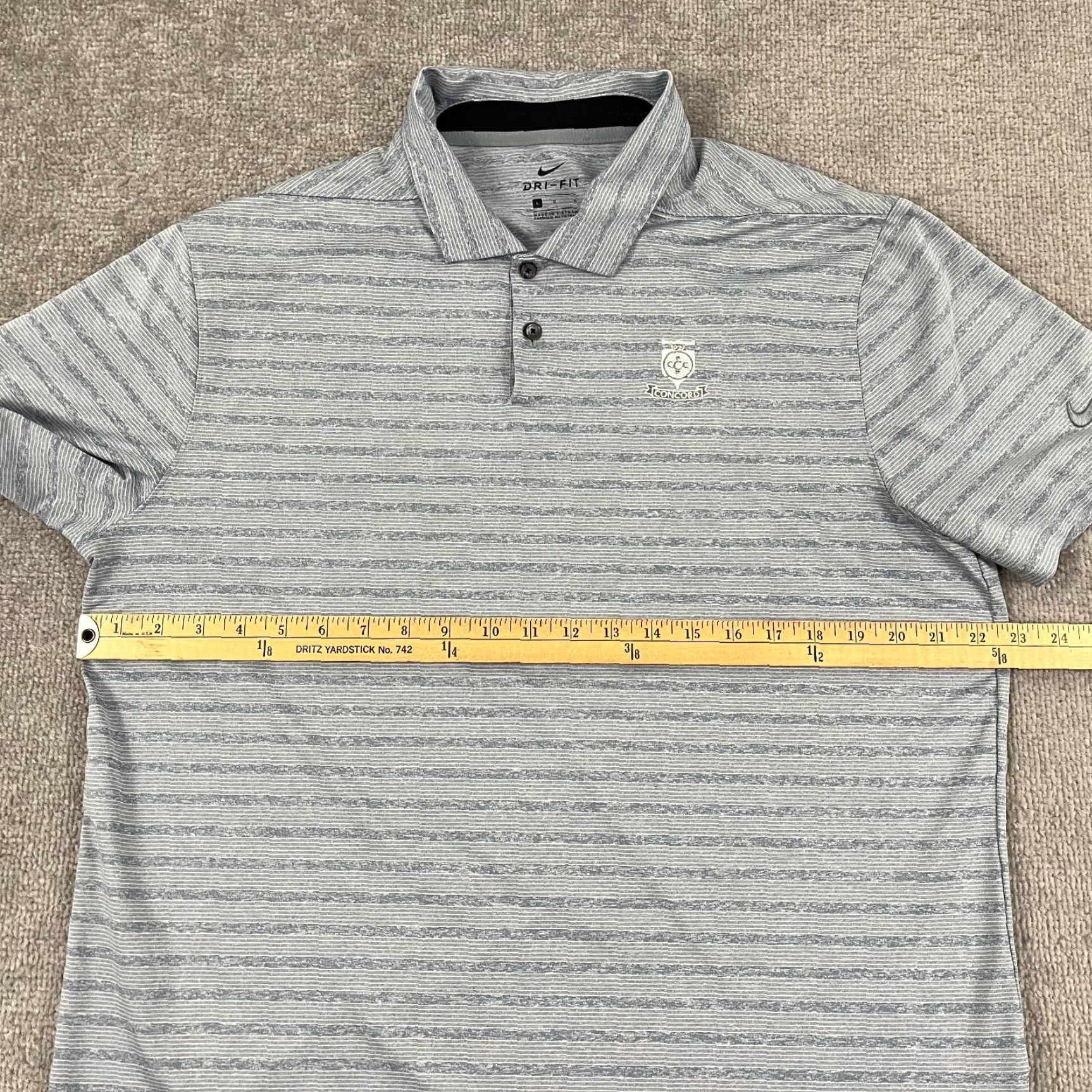 Nike Nike Golf Polo Shirt Mens Large Blue Performance Stretch PA Size US L / EU 52-54 / 3 - 7 Thumbnail