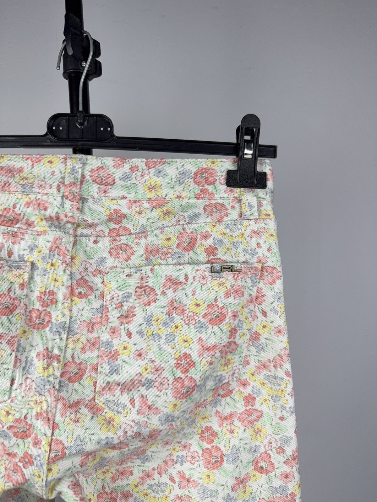 Ralph Lauren Luxury 00s Ralph Lauren LRL Floral Jeans Y2K Vintage Pants Size 27" / US 4 / IT 40 - 10 Thumbnail