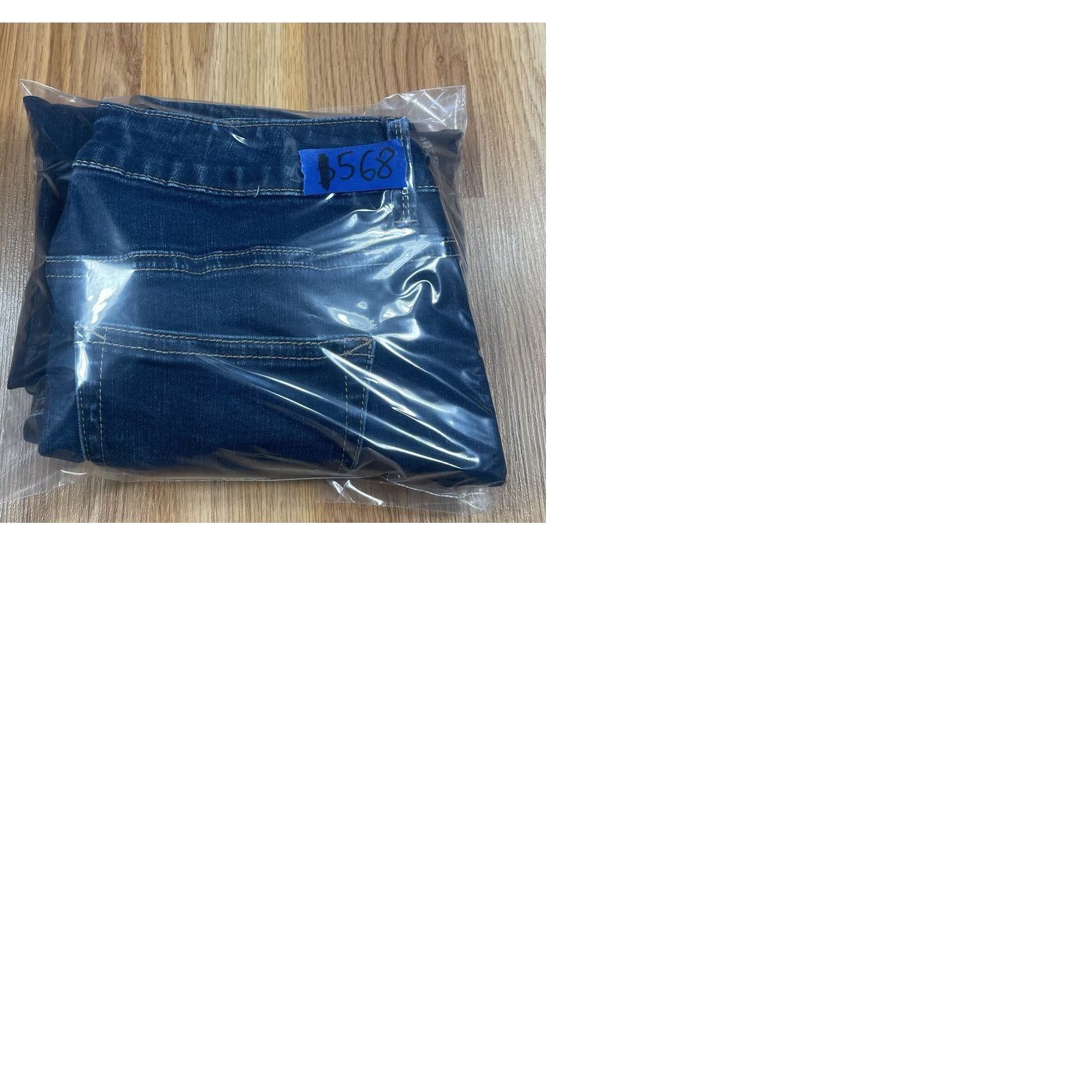 Vintage Maurices Jeans Women’s M Medium Reg Skinny Mid Rise Stretch Blue Denim Pants Size 32" / US 10 / IT 46 - 10 Thumbnail