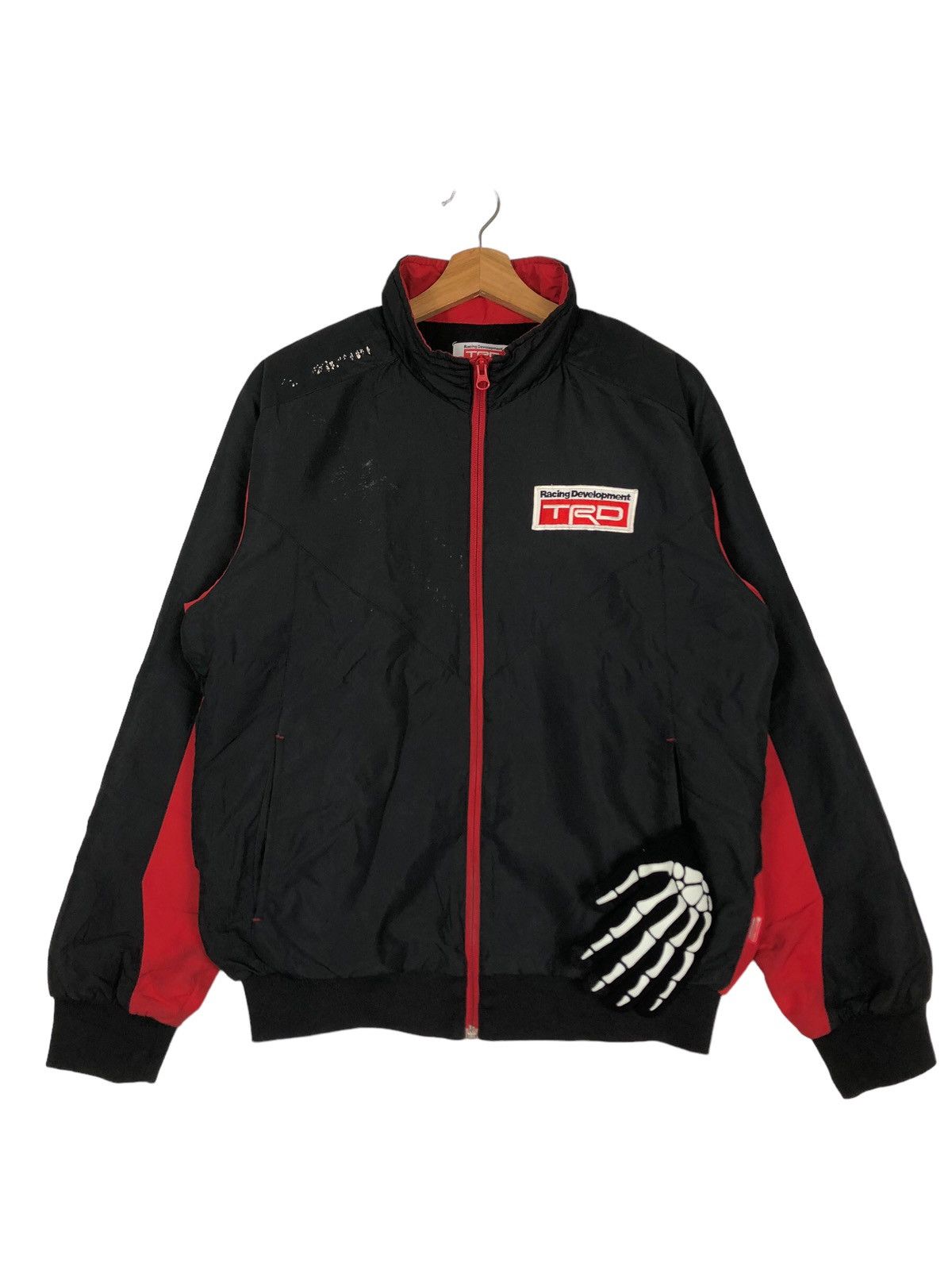 Japanese Brand VINTAGE RACING DEVELOPMENT TRD TOYOTA BOMBER JACKET Size US L / EU 52-54 / 3 - 1 Thumbnail