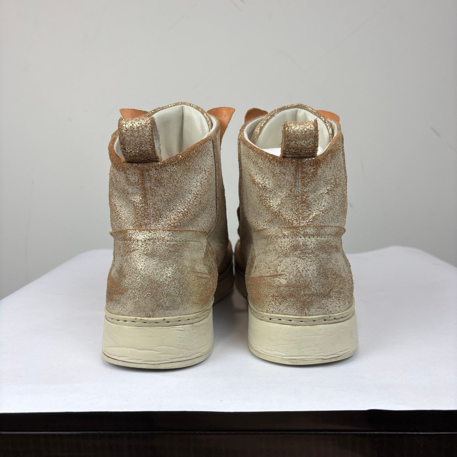John Varvatos Rare John Varvatos 315 Deek Gold Sneaker Shoes Men's 11.5 Size US 11.5 / EU 44-45 - 4 Thumbnail