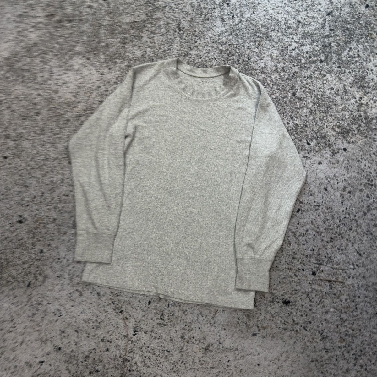 Vintage Thermal Longsleeve Shirt Thrashed Faded ERD Grunge Chrome Size US L / EU 52-54 / 3 - 6 Thumbnail