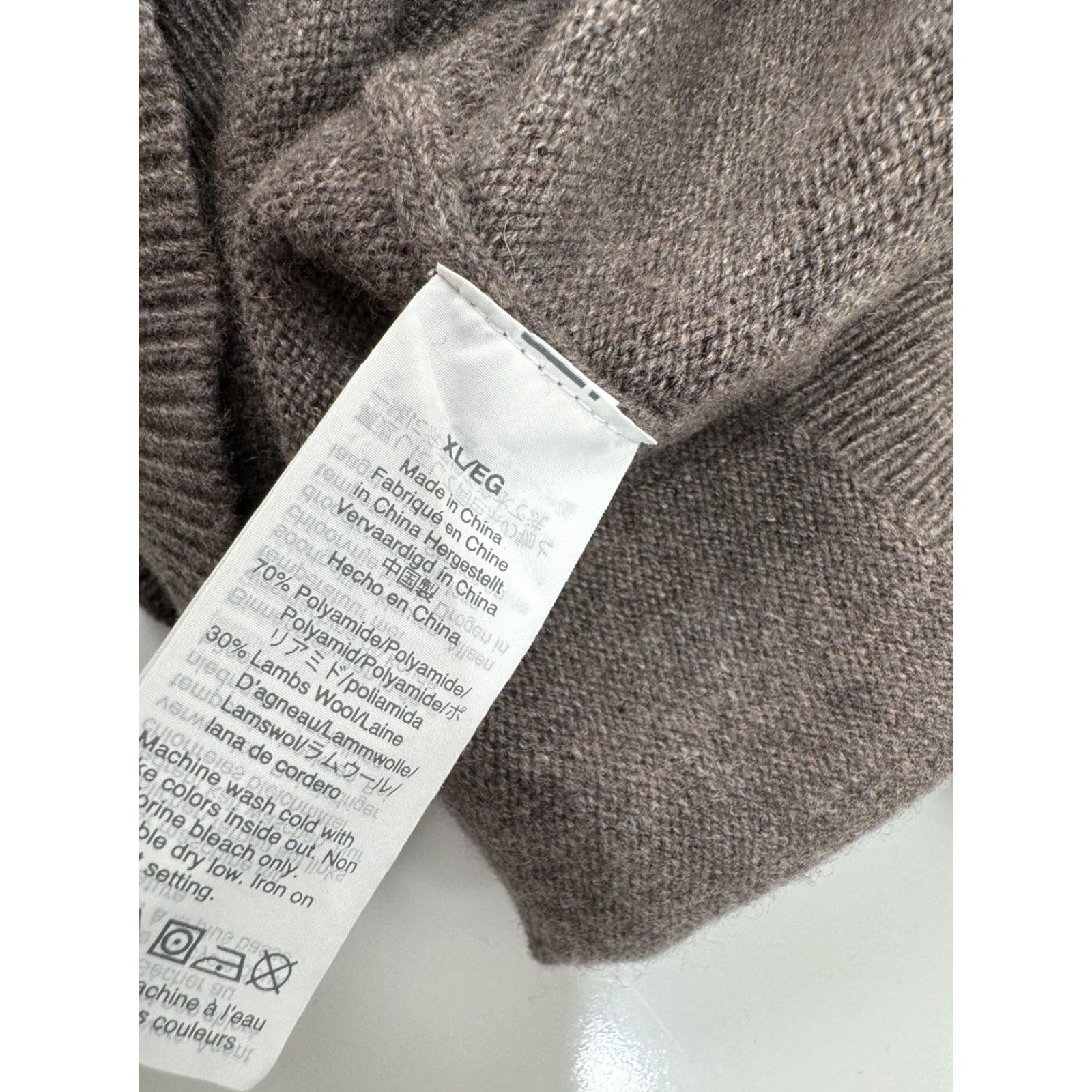 J.Crew J.CREW Sweater Wool Blend Shawl Mens XL Brown Tags New Tags Pullover Vintage? No Size US XL / EU 56 / 4 - 5 Thumbnail