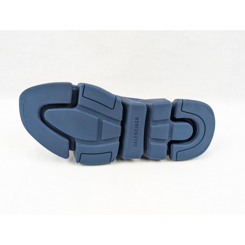 Balenciaga o1rshd1 Speed 2.0 Graffiti Sneakers in Navy Size US 8 / EU 41 - 8 Thumbnail
