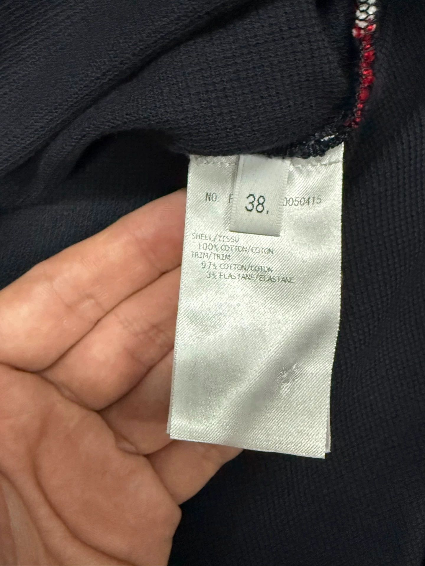 Thom Browne Thom Browne Women's Navy Polo Dress Tri-Color Back Strap Size XS / US 0-2 / IT 36-38 - 4 Thumbnail
