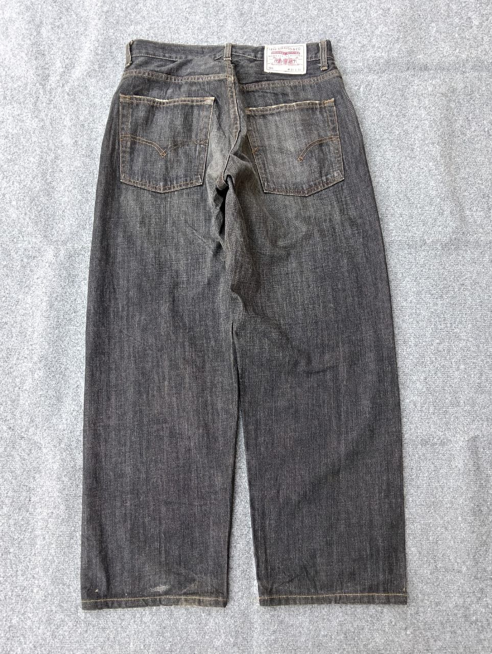 Levi's Levi's 569 Baggy Loose Fit Denim Pants faded black. Size US 31 - 2 Thumbnail