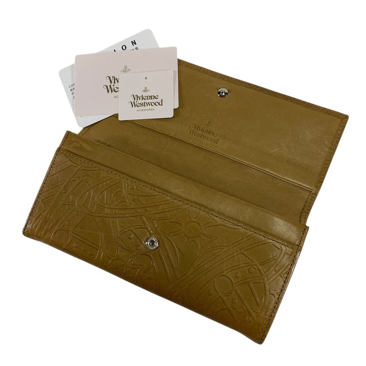 Vivienne Westwood Vivienne Westwood Orb Leather Fold Wallet Size ONE SIZE - 1 Thumbnail