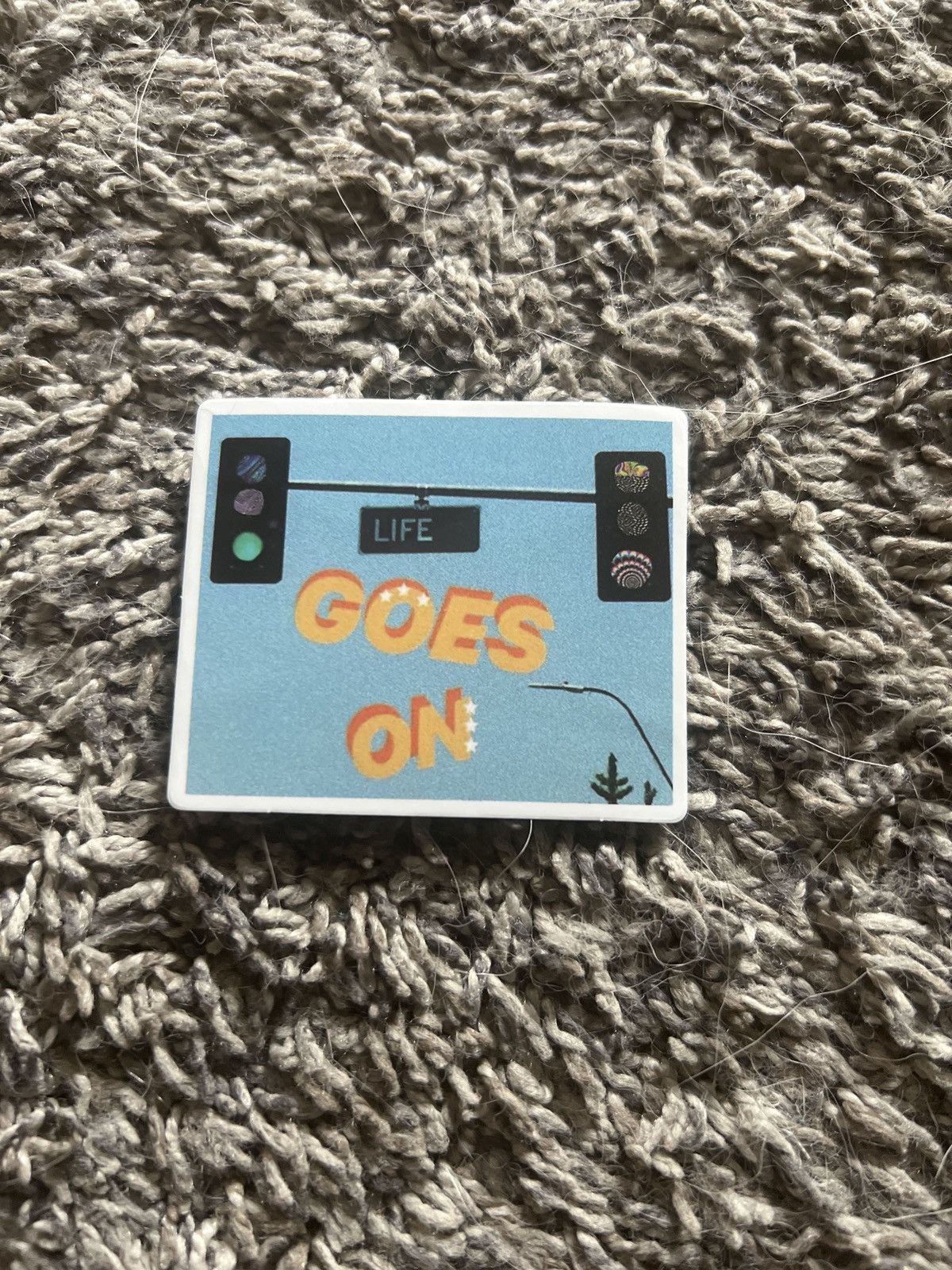 Hypebeast Life Goes On Sticker Size ONE SIZE - 1 Thumbnail