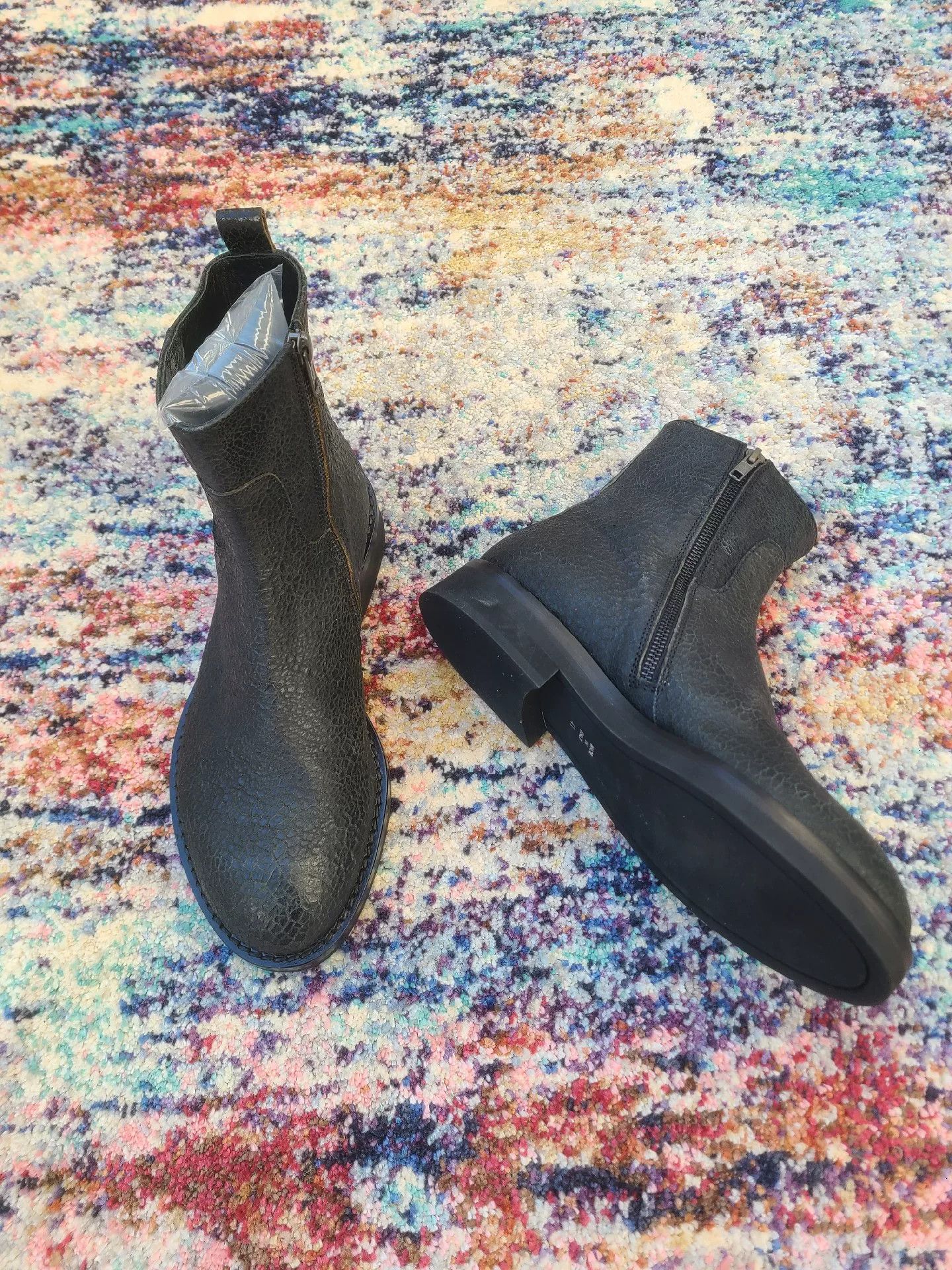 Ann Demeulemeester Men's Leather Boots FW15
