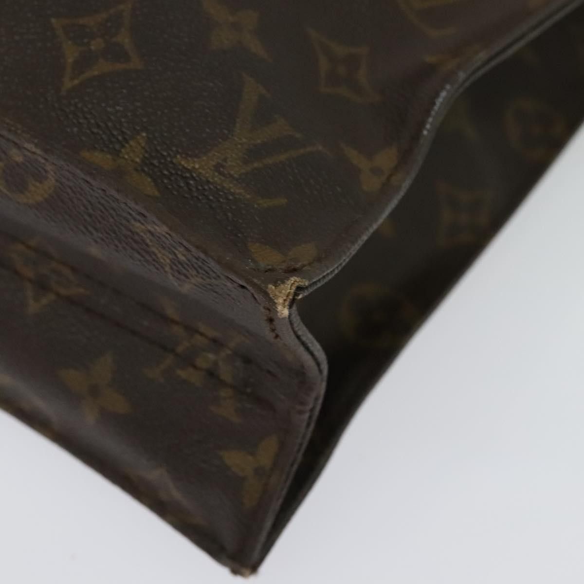 Louis Vuitton LOUIS VUITTON Monogram Sac Plat Hand Bag M51140 Size ONE SIZE - 16 Thumbnail