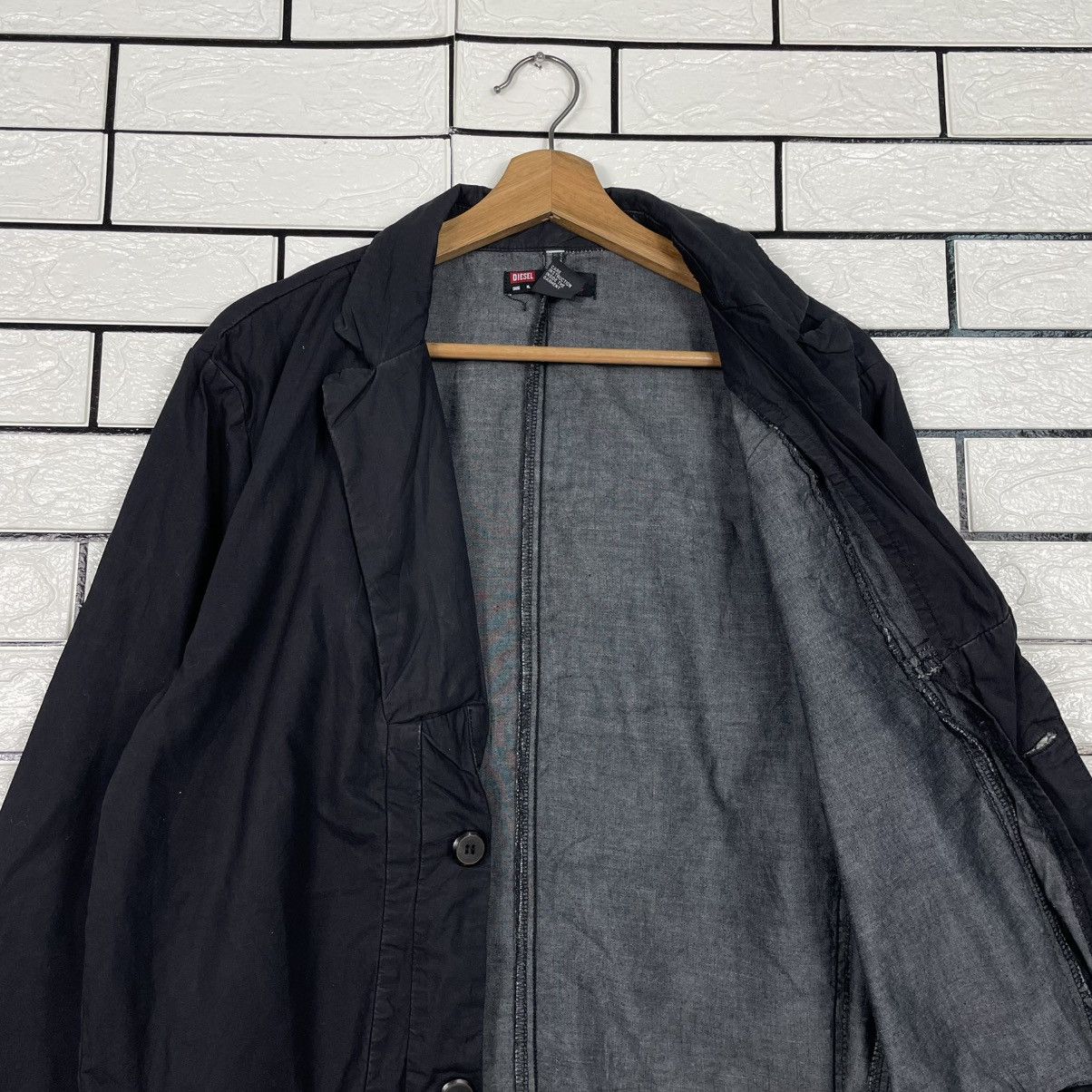 Diesel Diesel Black Casual Jacket Size US M / EU 48-50 / 2 - 10 Thumbnail