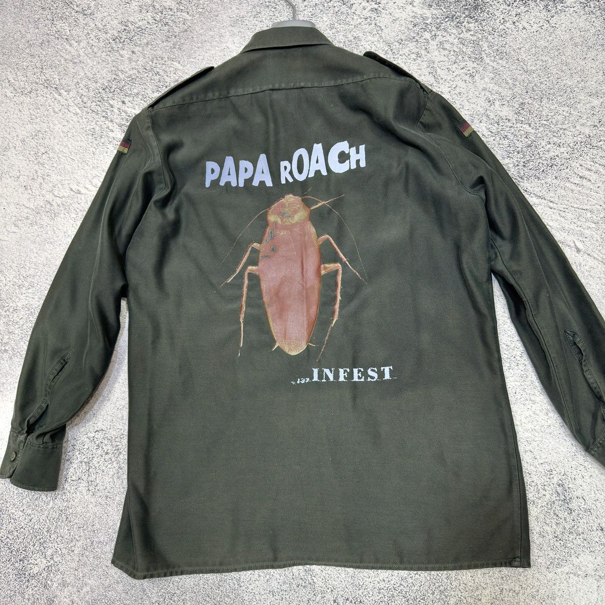 Other Vintage Papa Roach Bundeswehr Shirt L size Size US L / EU 52-54 / 3 - 10 Thumbnail