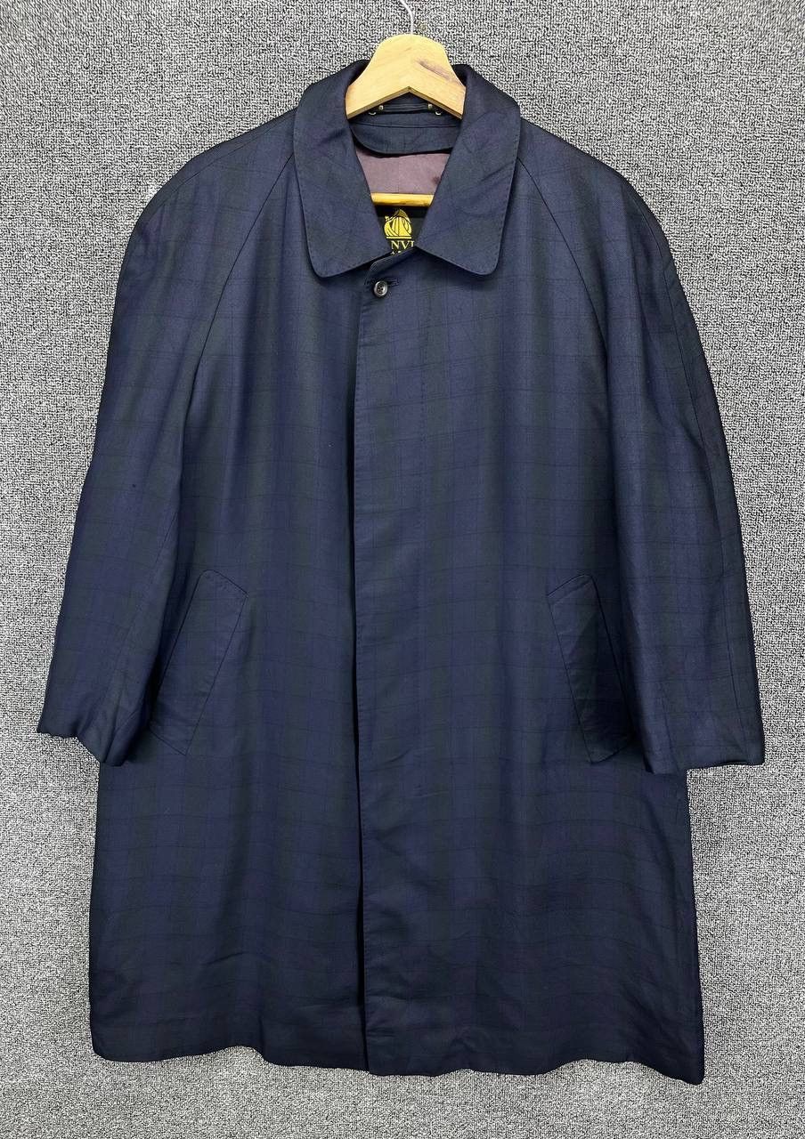 Lanvin Vintage Lanvin Shadow Plaids Rare Button Up Jacket Size US M / EU 48-50 / 2 - 1 Thumbnail
