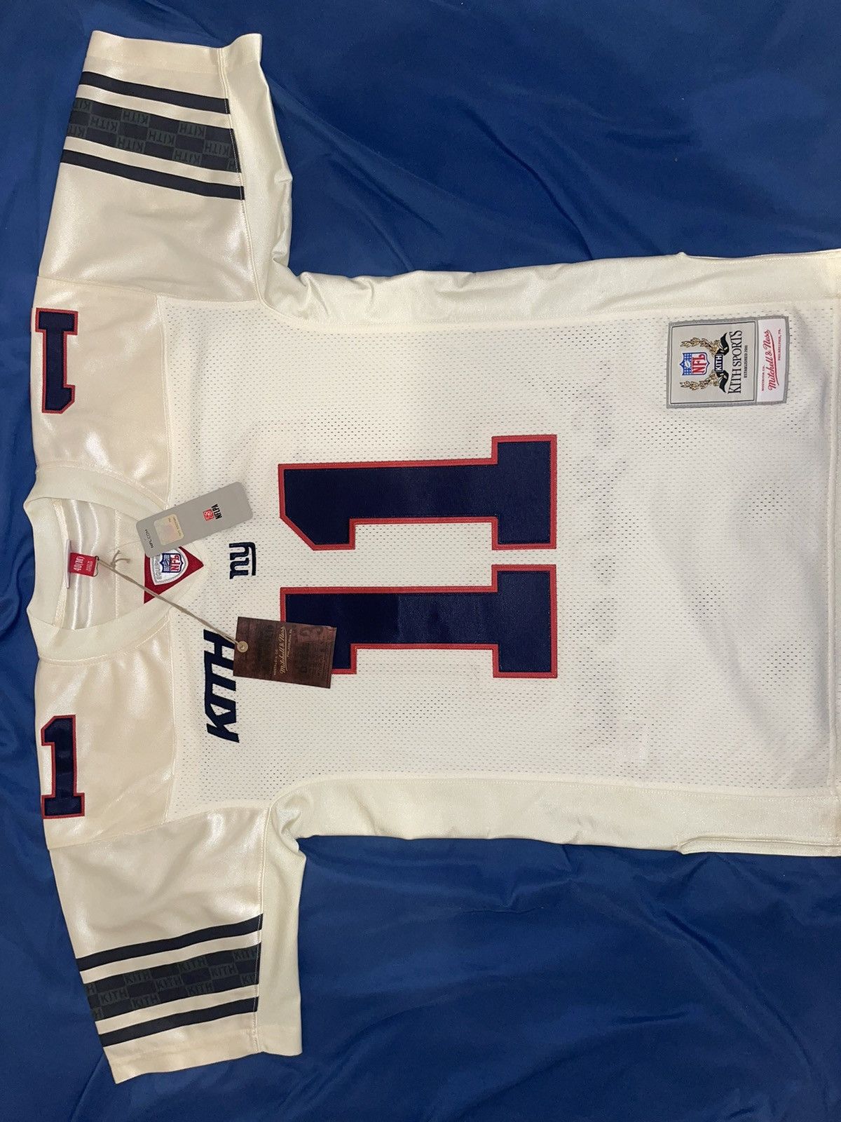 Kith for the NFL: Giants Mitchell & Ness Eli Manning Jersey