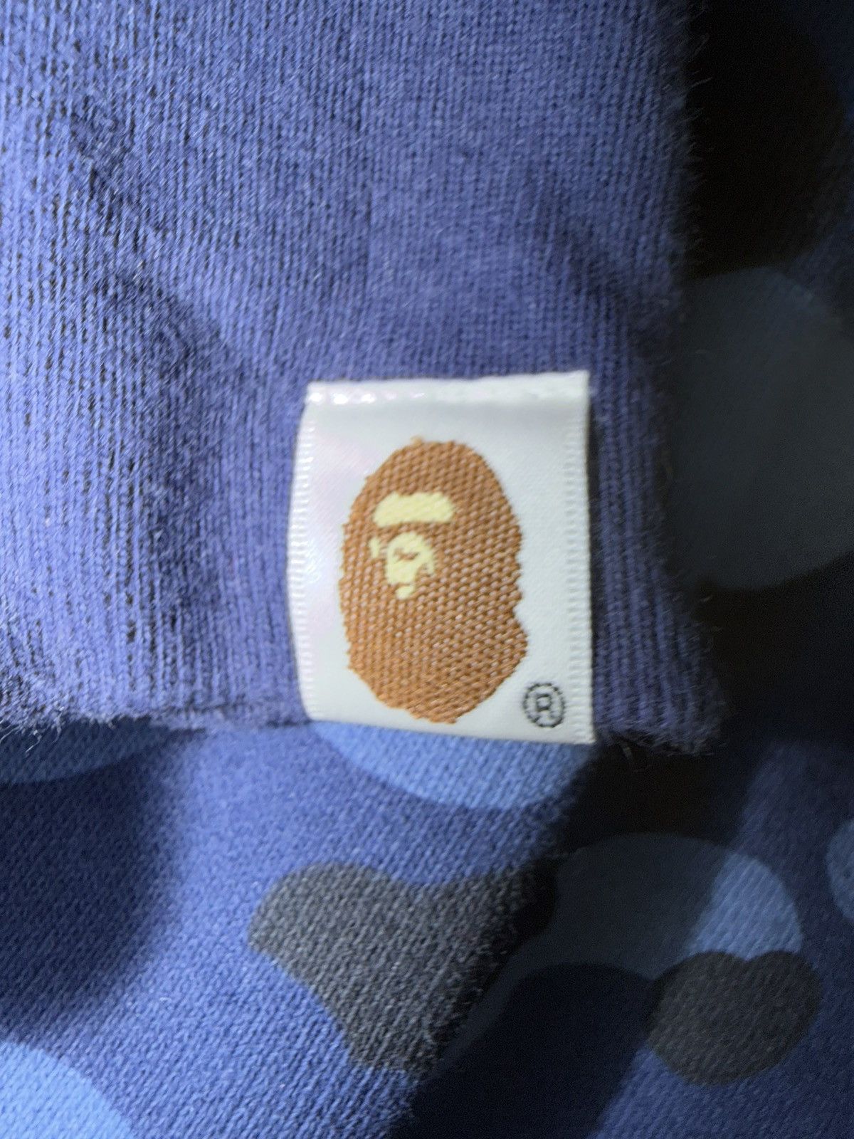 Bape Bape Blue Camo Hoodie Size US XL / EU 56 / 4 - 9 Thumbnail