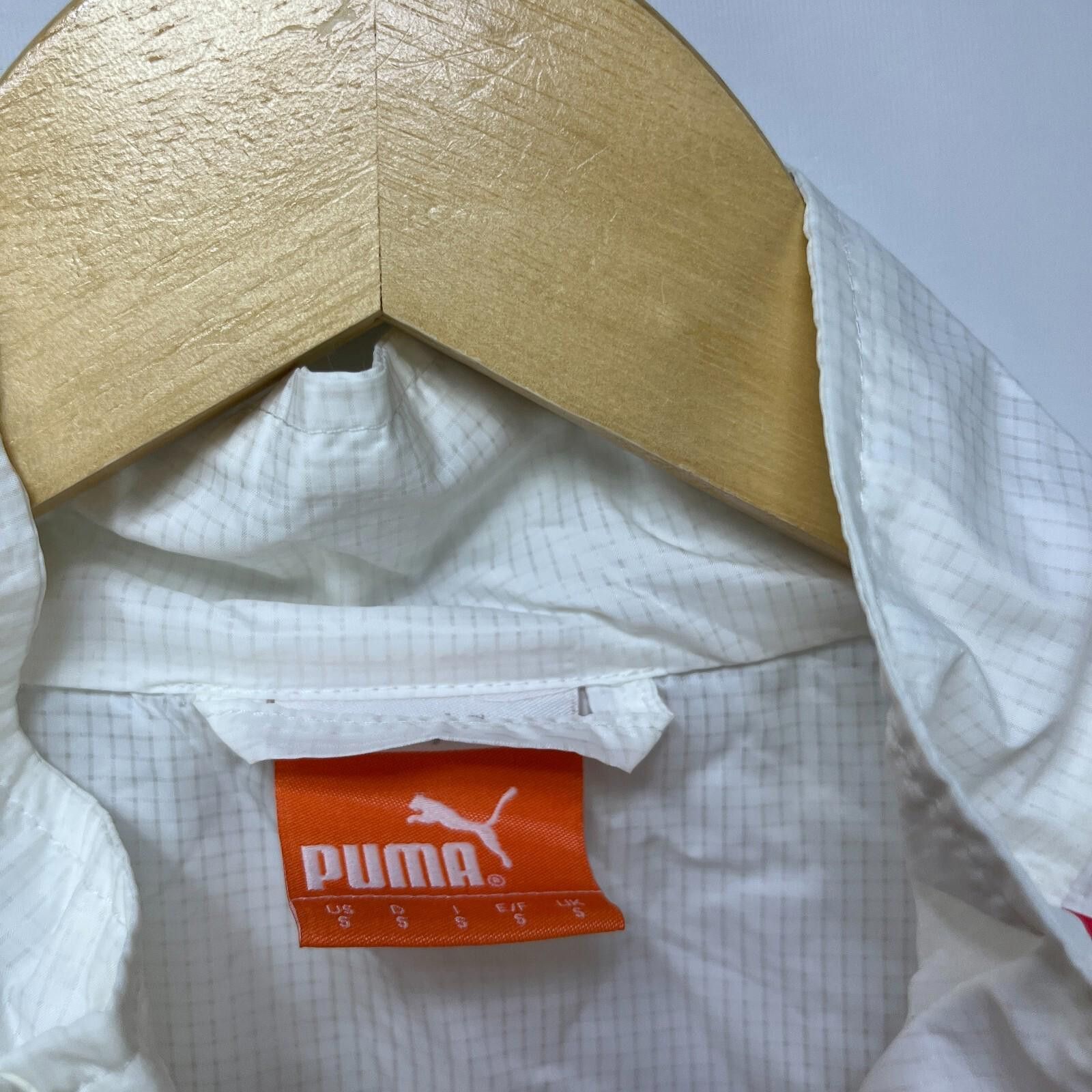 Puma Vintage Puma Italia Italy Y2K Windbreaker Jacket Small Size ONE SIZE - 5 Thumbnail