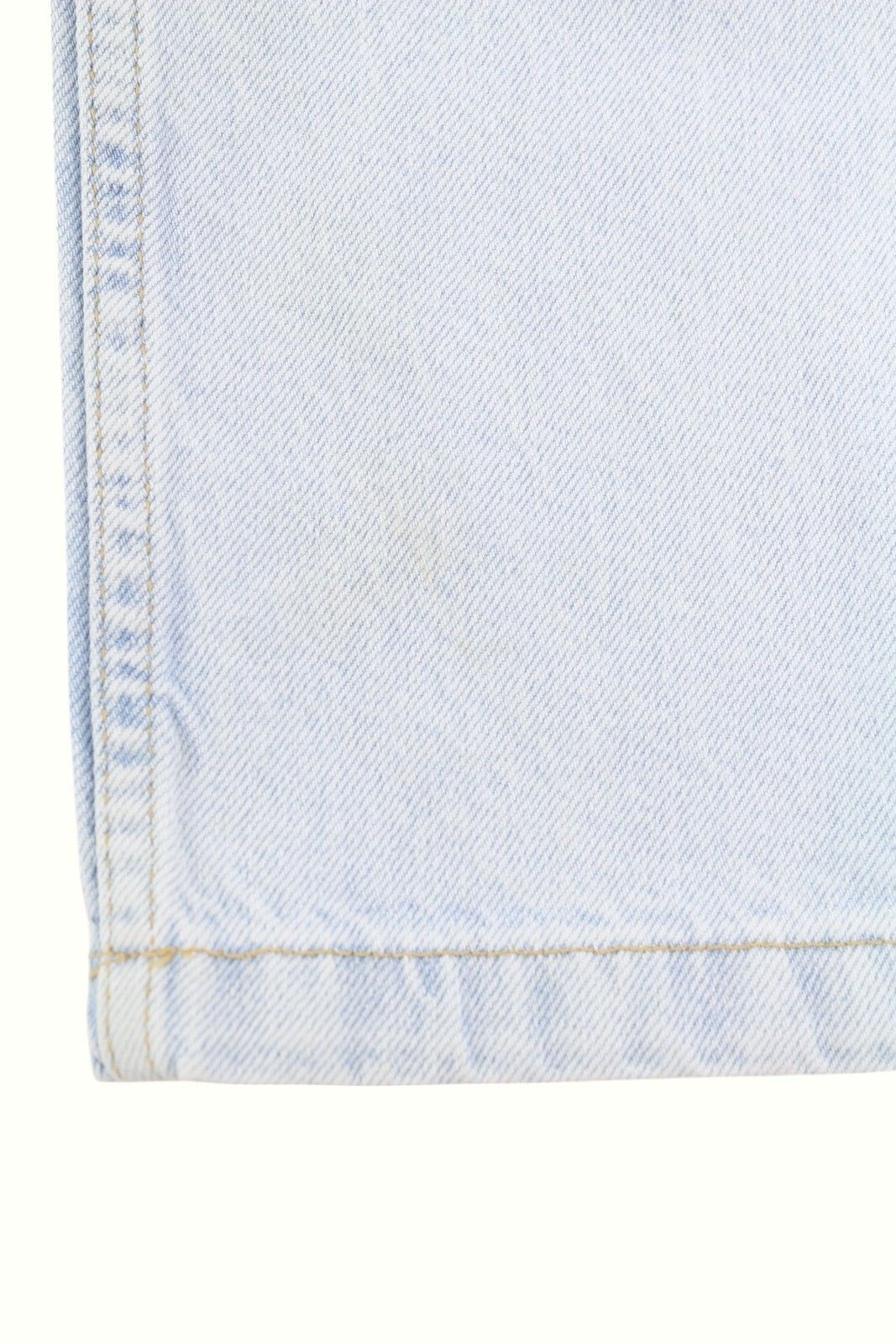 Calvin Klein 90S LOOSE PLEATED W28 Washed Blue Wide Zip Jeans 84981 Size US 28 / EU 44 - 16 Thumbnail