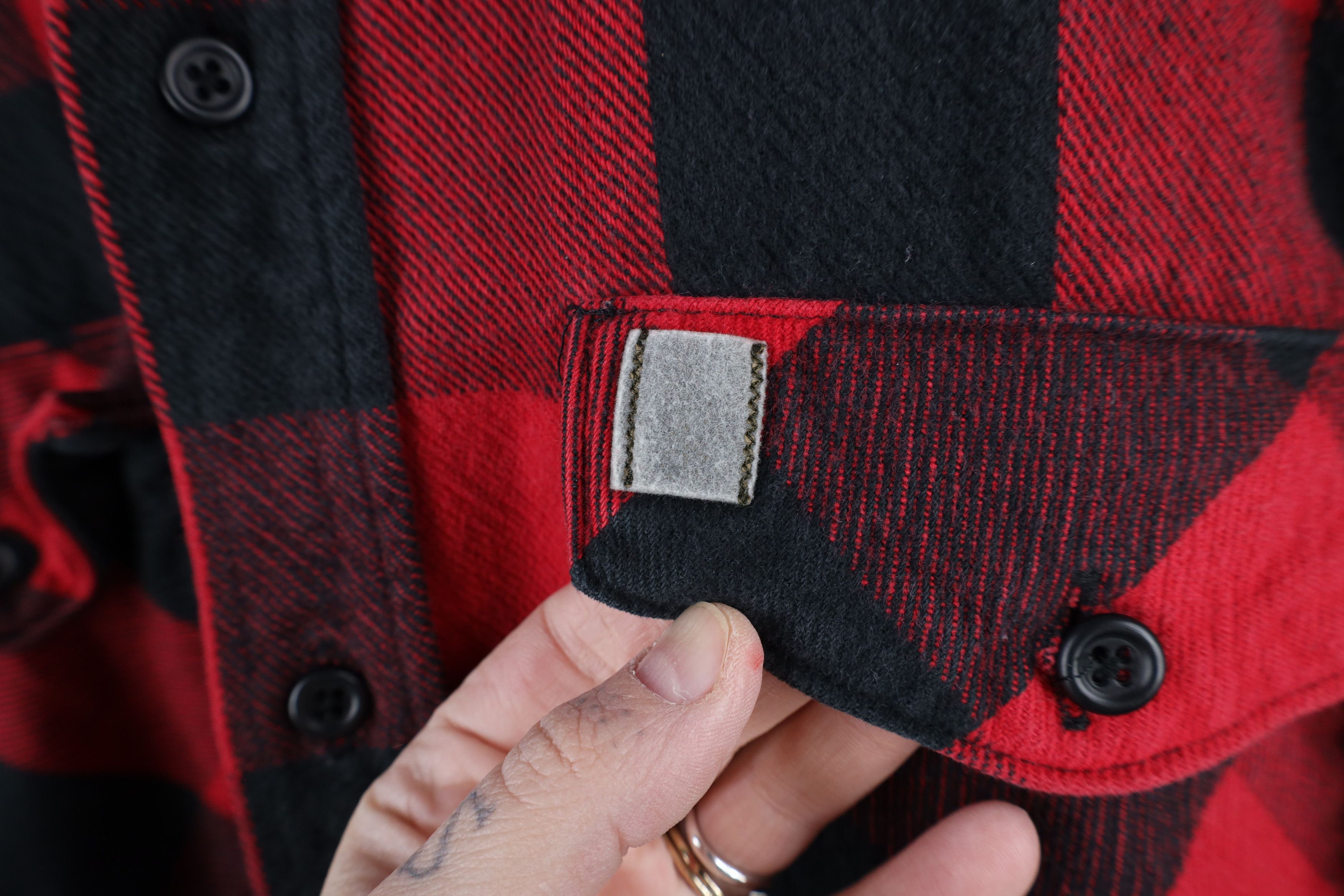 Vintage Vintage 90s Big Bill Heavyweight Button Shirt Plaid USA Size US XXL / EU 58 / 5 - 7 Thumbnail