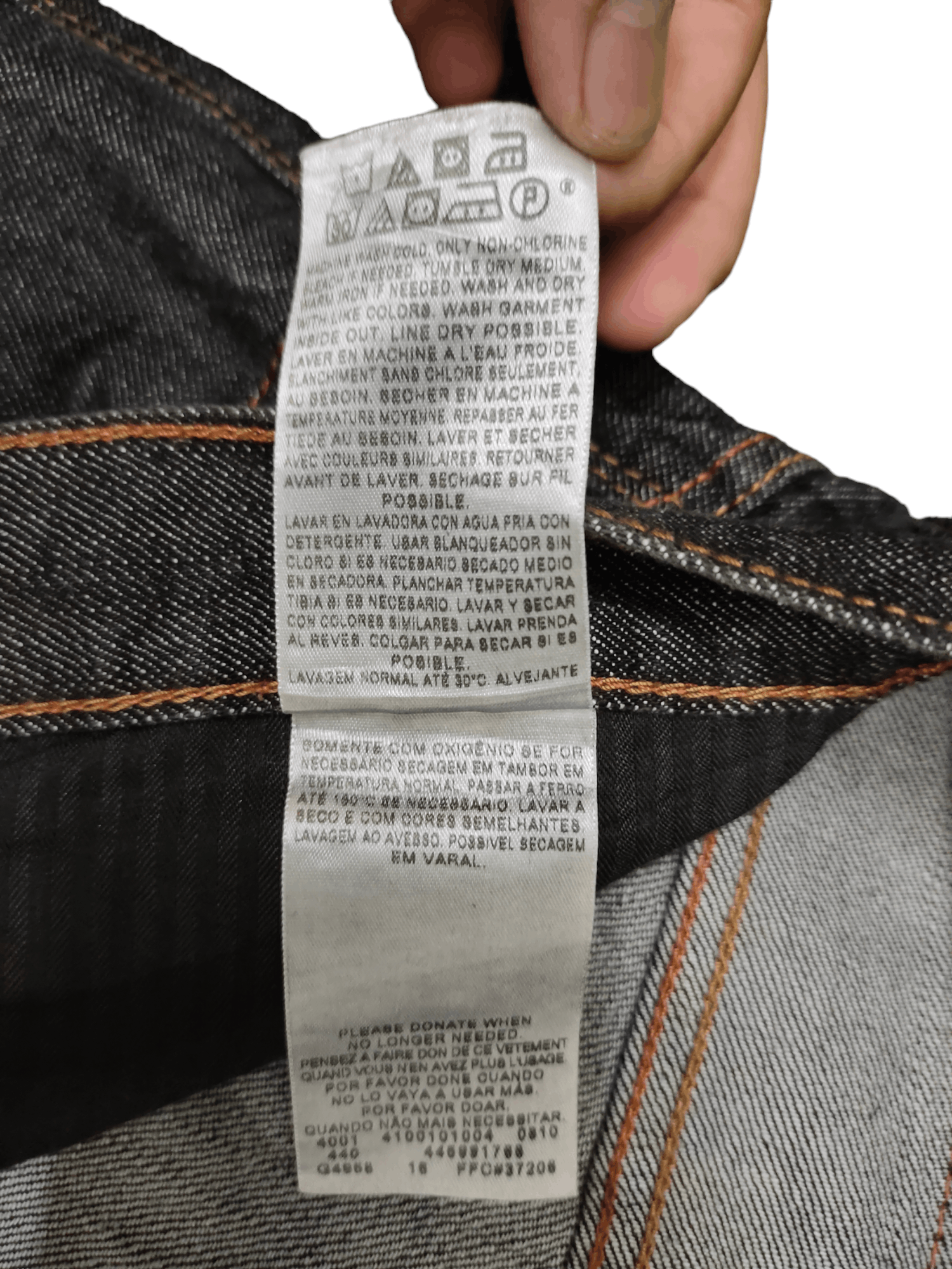 Levi's Vintage Clothing Baggy Jeans Levis Silver Tab Denim Wide Loose Y2k Jnco Size US 40 / EU 56 - 18 Thumbnail