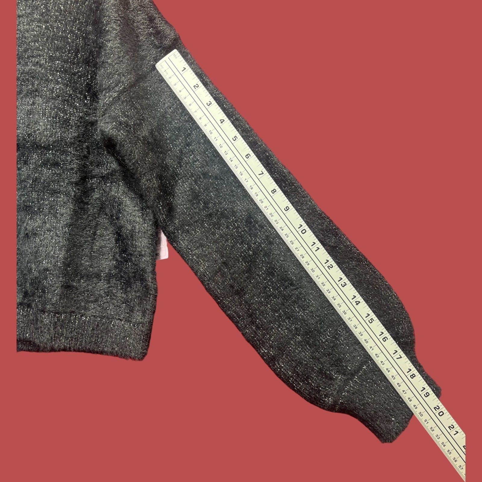 Other Wild Fable - Women's Mock Turtleneck Fuzzy Pullover Sweater Size M / US 6-8 / IT 42-44 - 9 Thumbnail