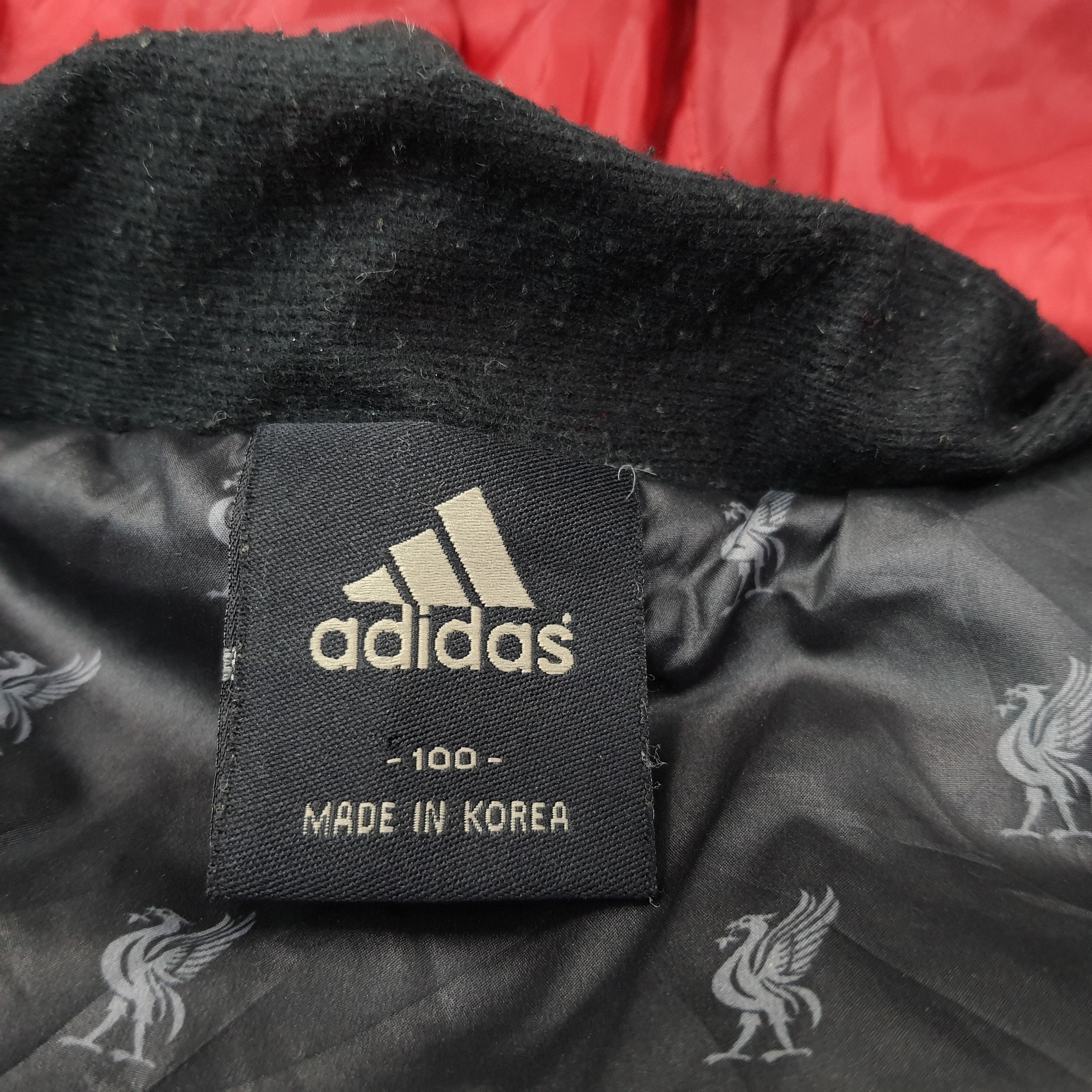 Adidas Vintage Adidas Liverpool F.C Puffer Jacket C262N5 Size US L / EU 52-54 / 3 - 8 Thumbnail