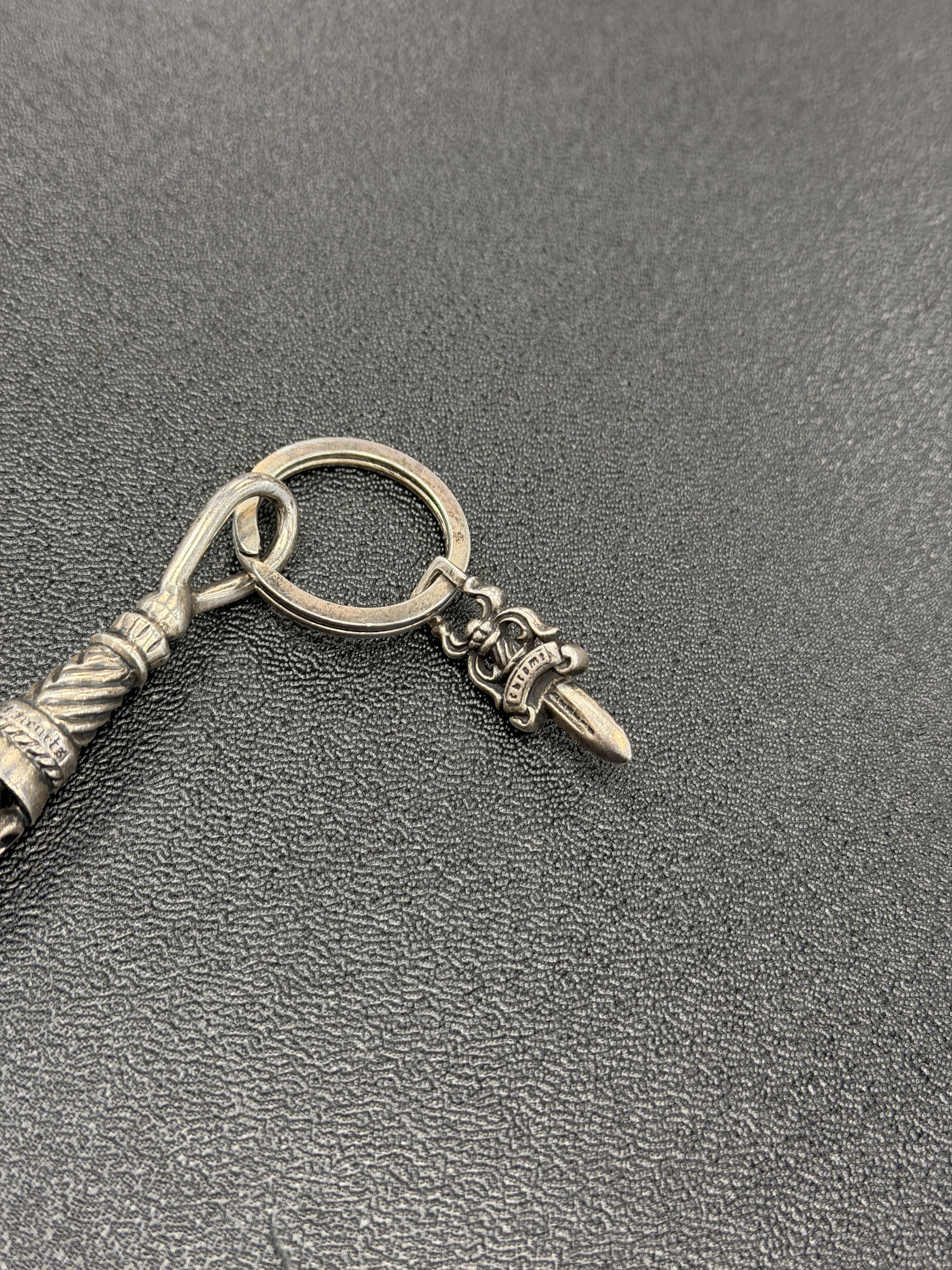 Chrome Hearts Chrome Hearts Silver Roller Link and Dagger Keychain Size ONE SIZE - 2 Thumbnail