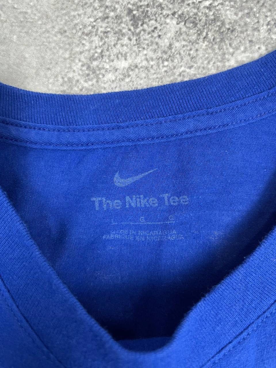 Nike Nike Men Cotton T-Shirt Blue Size L Size US L / EU 52-54 / 3 - 4 Thumbnail