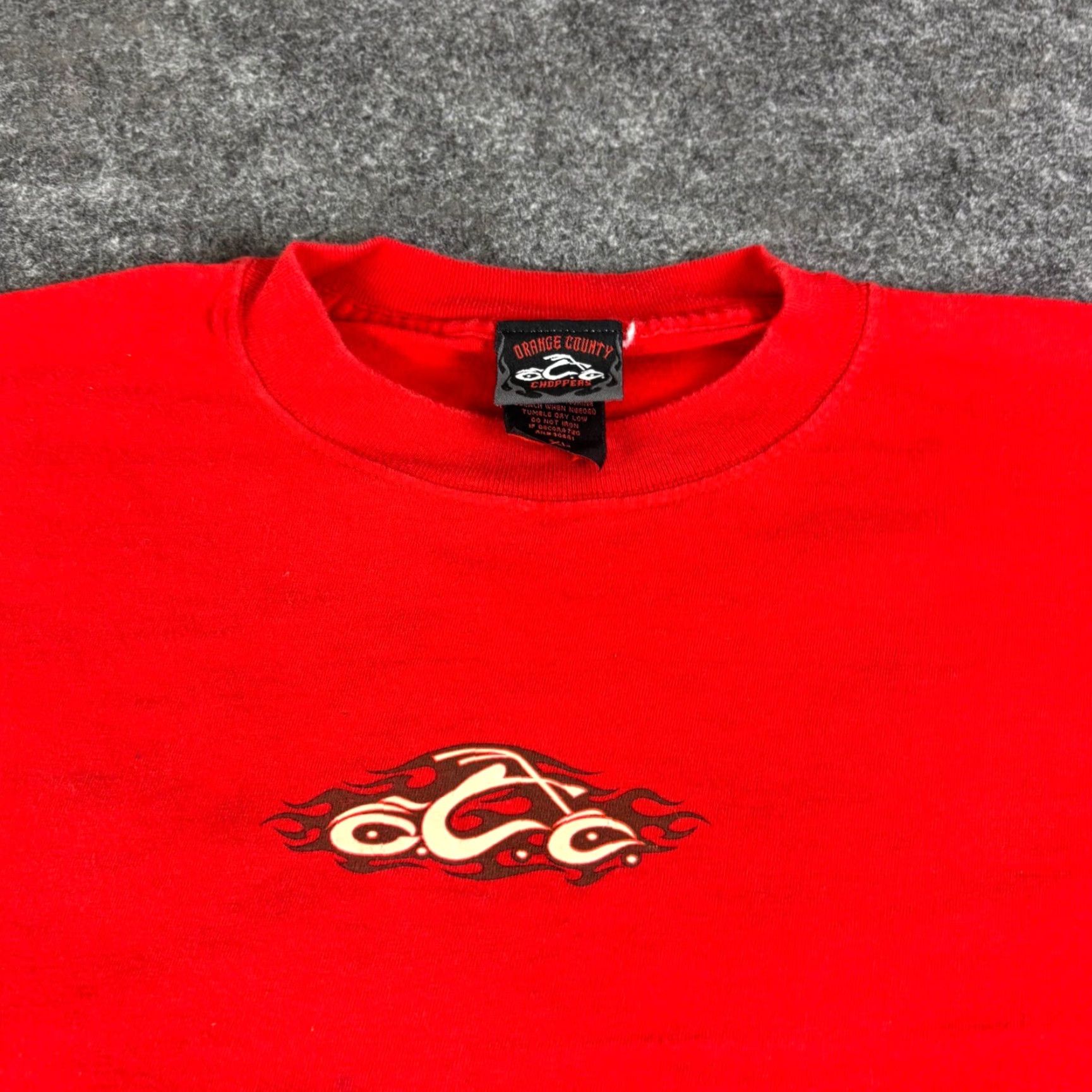 Vintage VINTAGE Orange County Choppers OCC Rock Tavern New York Long Sleeve Shirt Men XL Red Size US XL / EU 56 / 4 - 5 Thumbnail