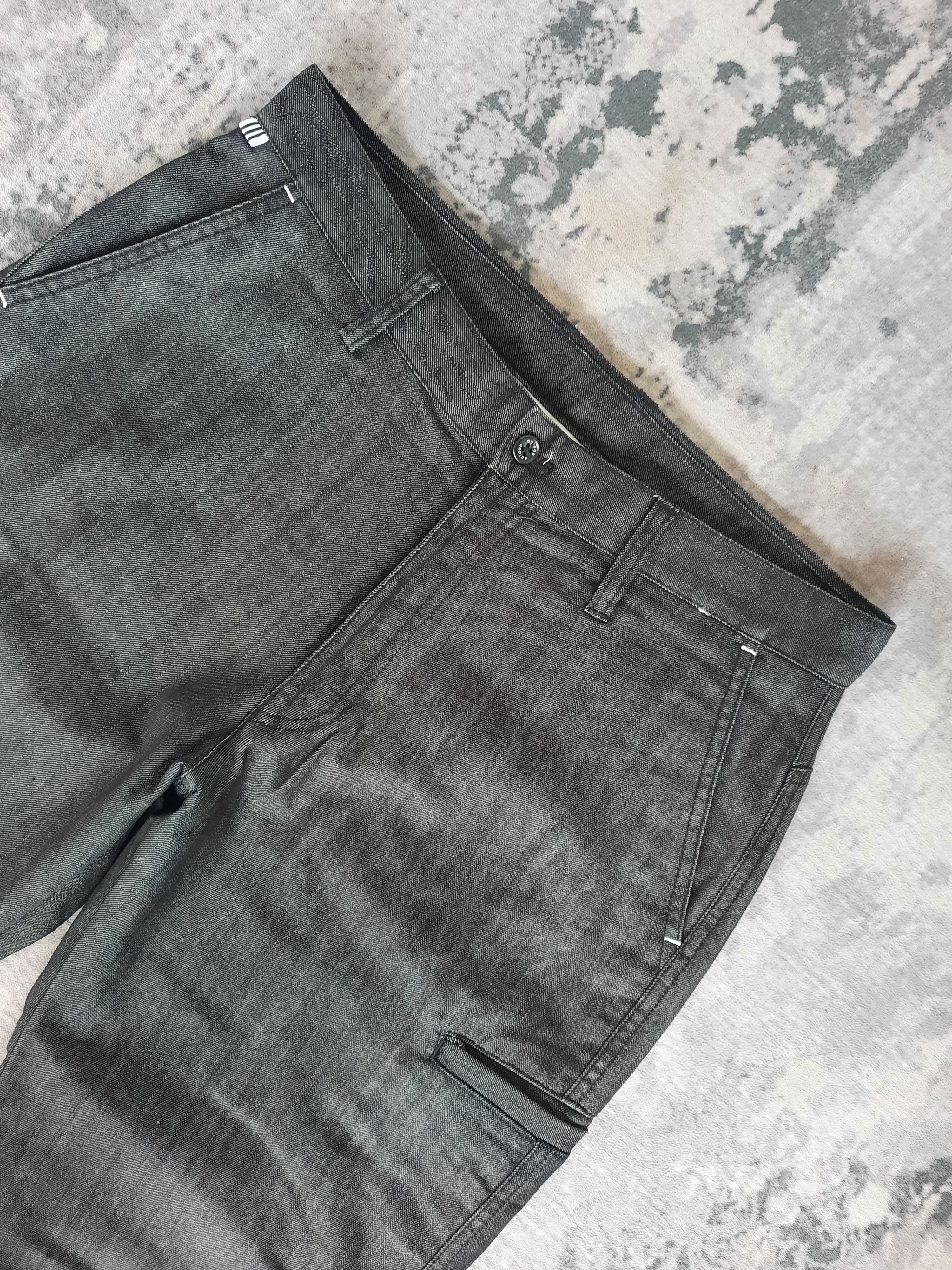Adidas 💥 Vintage adidas flag six pocket black denim pants Size US 32 / EU 48 - 3 Thumbnail