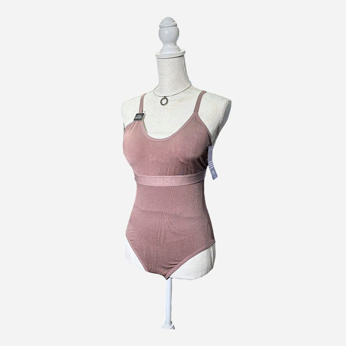 Bcbgmaxazria BCBGMAXAZRIA Women’s Twilight Mauve Shape-wear Bodysuit Sz L Size ONE SIZE - 6 Thumbnail