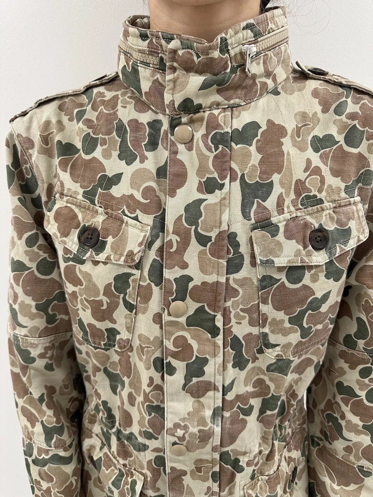 Polo Ralph Lauren Polo Ralph Lauren Military USA Flag Camo Women Jacket Army Size XXL / US 16-18 / IT 52-54 - 6 Thumbnail