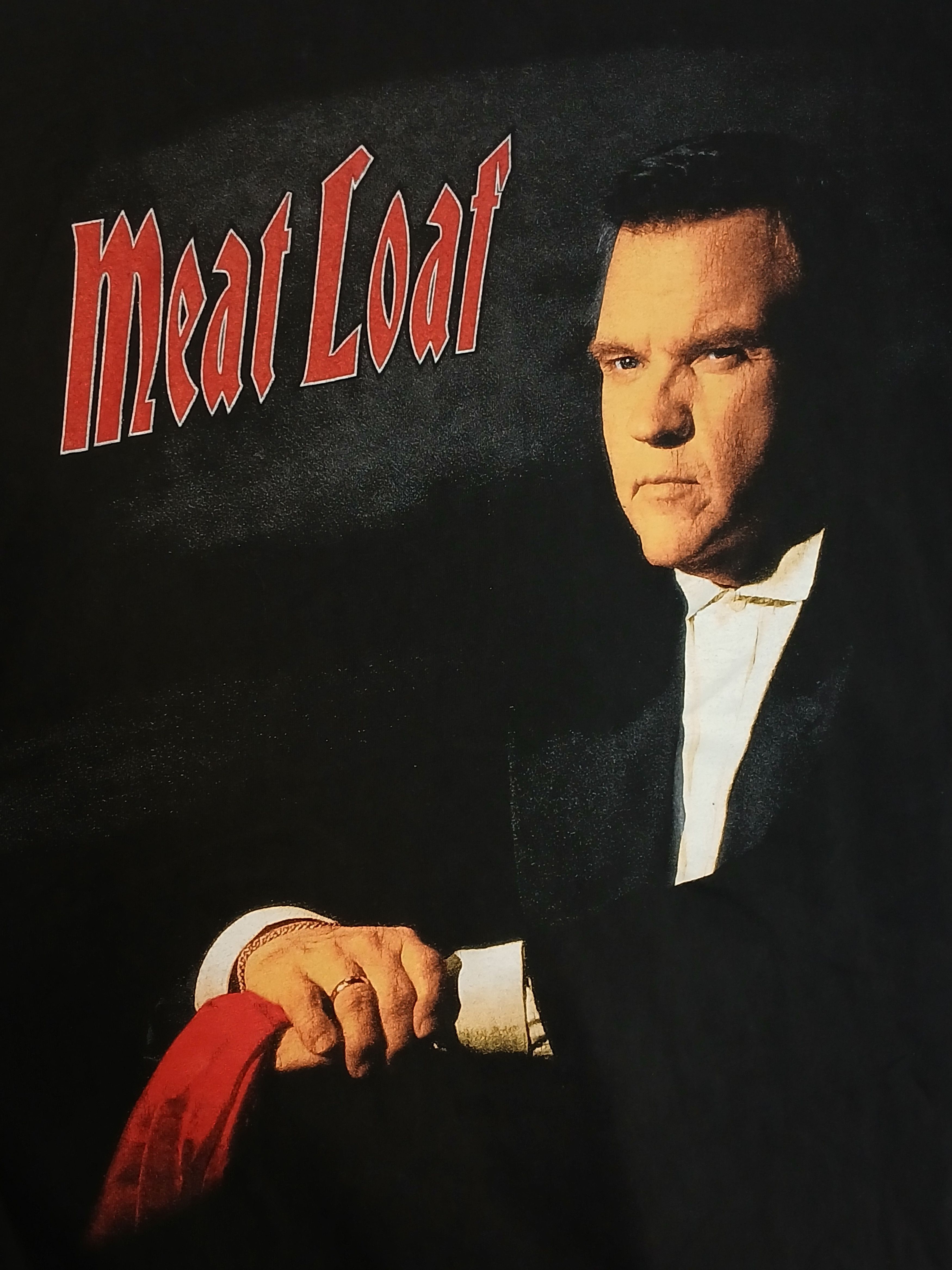 Band Tees × Vintage Vintage Meat Loaf Europe 1999 T-Shirt Size US XL / EU 56 / 4 - 3 Thumbnail