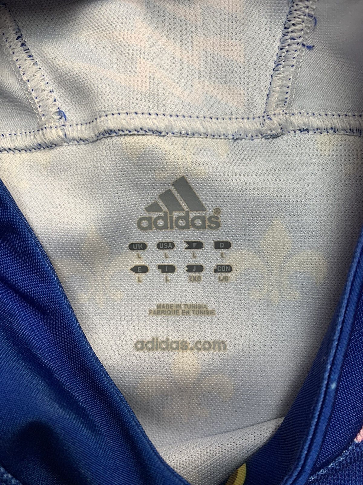 Adidas Vintage Adidas SF Paris France Rugby Y2K Flowers Jersey Size US L / EU 52-54 / 3 - 5 Thumbnail