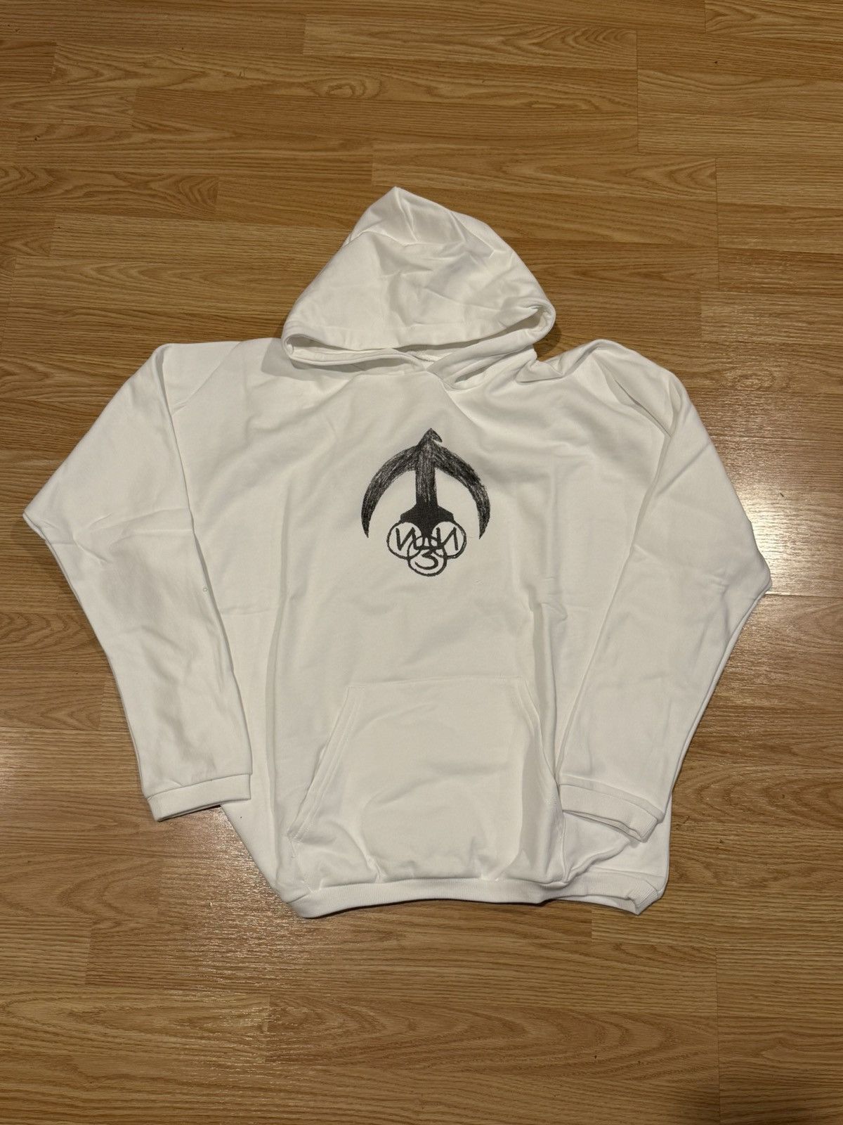 yeezy gosha crescent hoodie Sサイズ kanye Yeezy DEADSTOCK YZY x Gosha HD-01 Crescent Logo Hoodie | Grailed