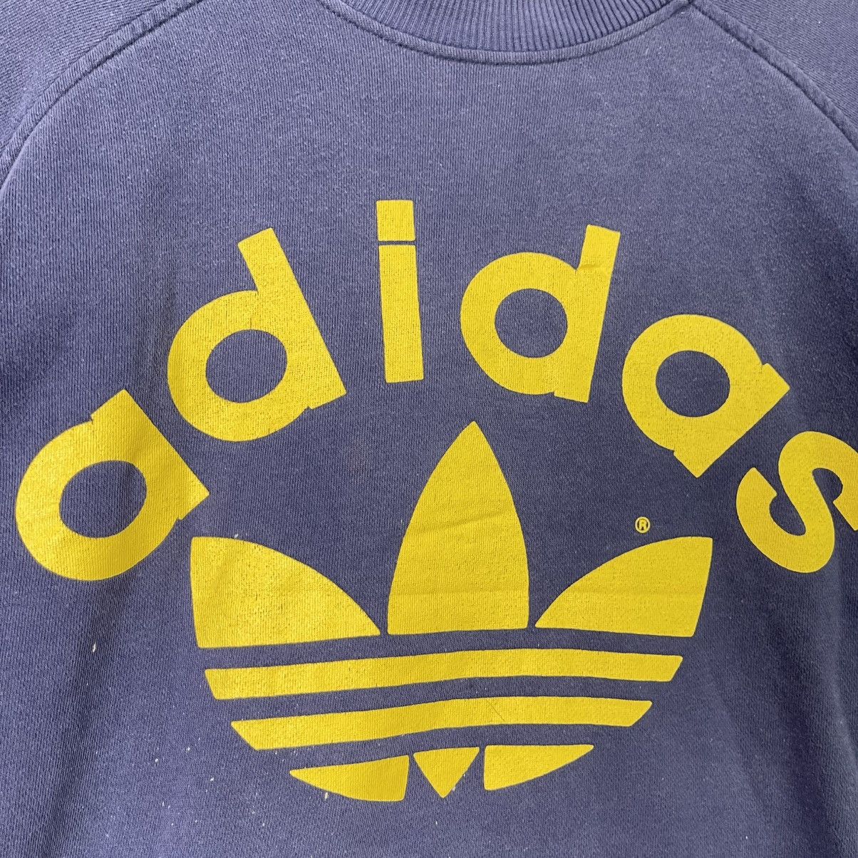 Adidas Vintage Adidas Trefoil Crewneck Sweatshirt Size US M / EU 48-50 / 2 - 3 Thumbnail