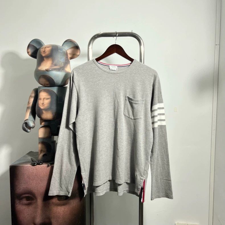 Thom Browne Thom Browne Four-barrel hoodie Size US XL / EU 56 / 4 - 1 Thumbnail
